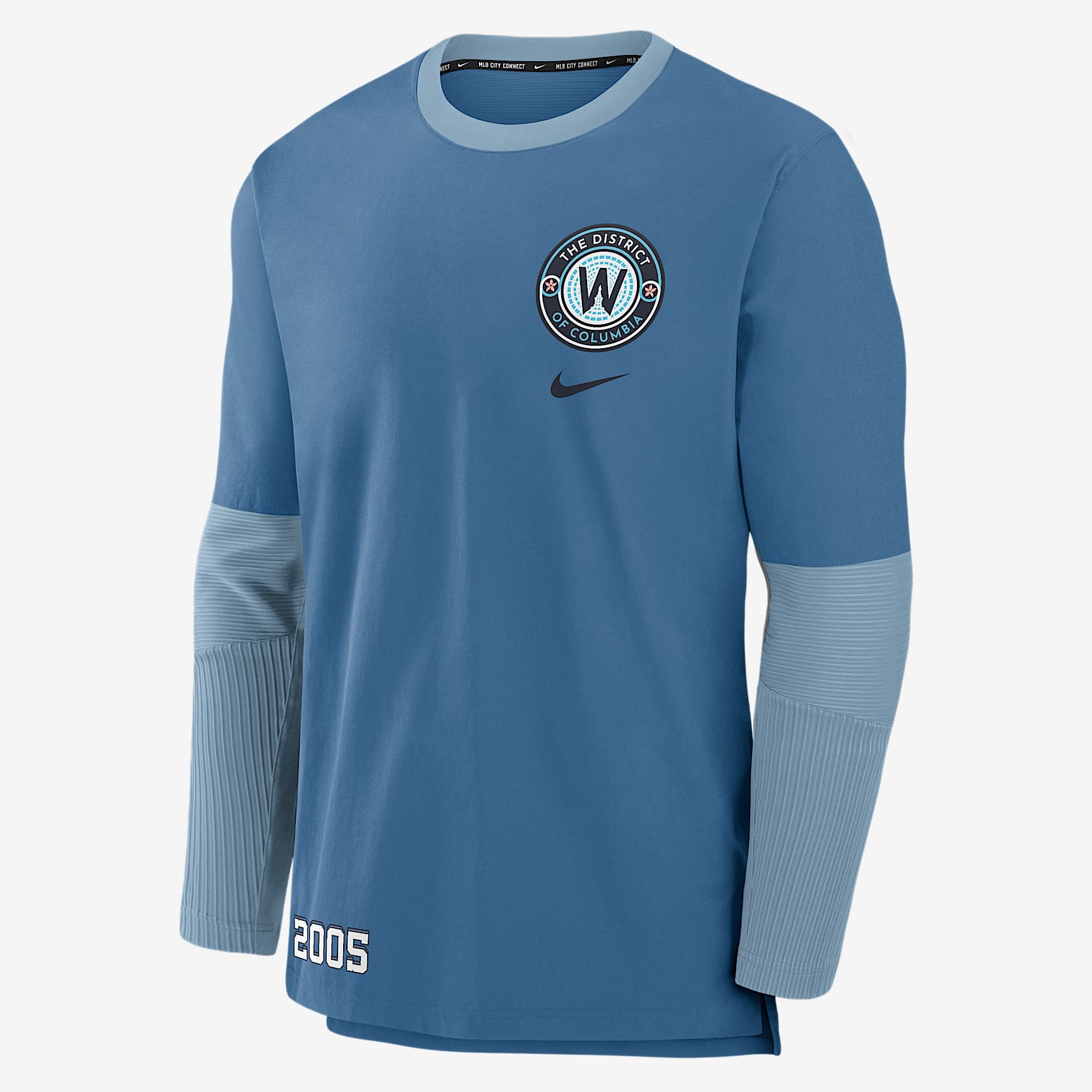 Washington Nationals Authentic Collection City Connect Player Men's Nike Dri-FIT MLB Pullover Jacket