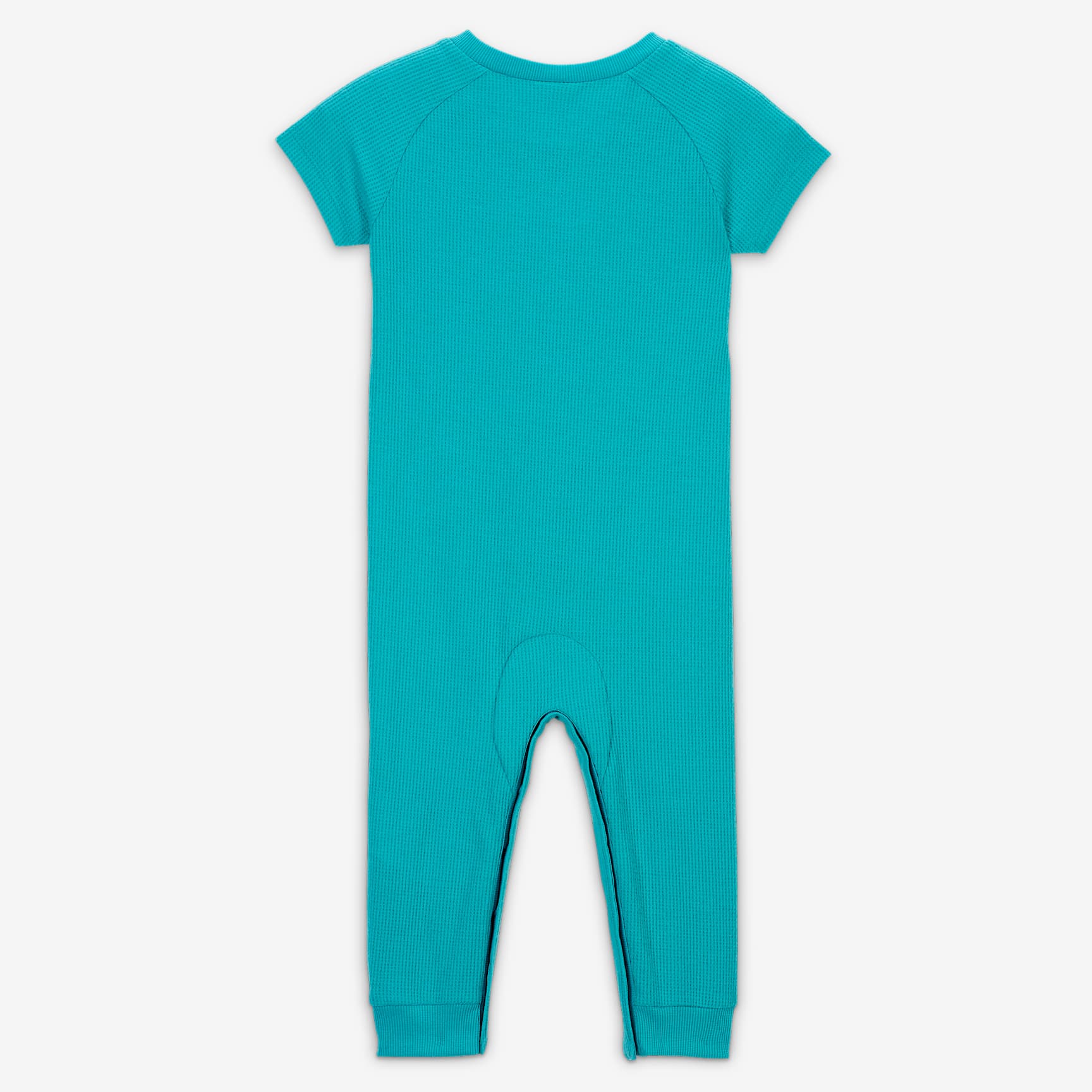 Nike Essentials Baby (0-9M) Short Sleeve Waffle Knit Coverall