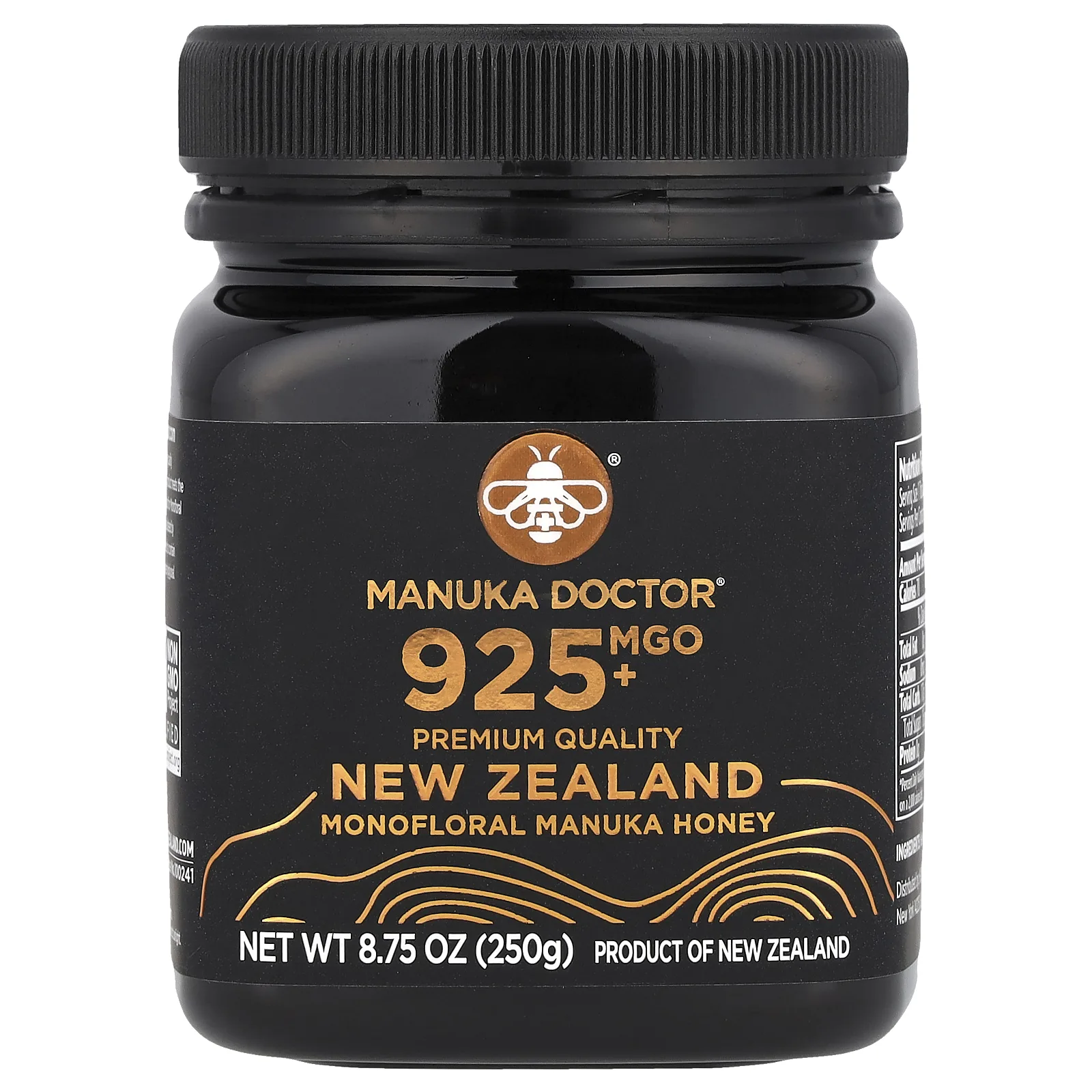 Manuka Doctor, монофлорный мед манука, MGO 925+, 250 г (8,75 унции)