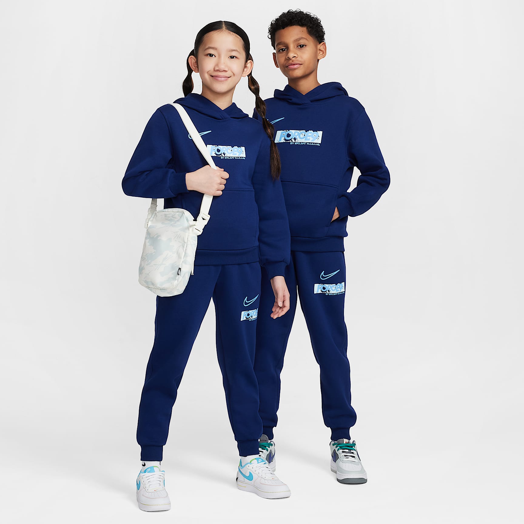 Erling Haaland Club Fleece Big Kids' Hoodie