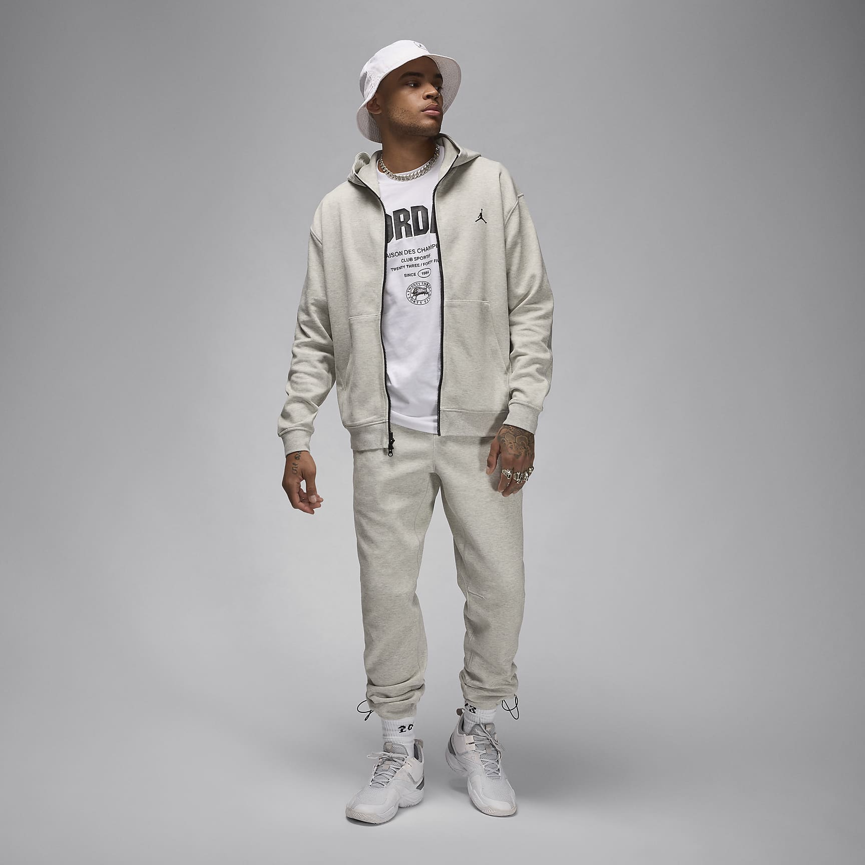 Jordan Sport Hoop Fleece Men's Dri-FIT Full-Zip Hoodie