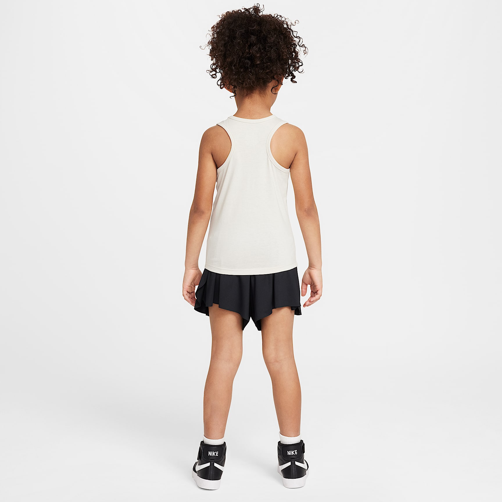Nike Dri-FIT Little Kids' Wild Flower 2-Piece Tank and Mesh Shorts Set