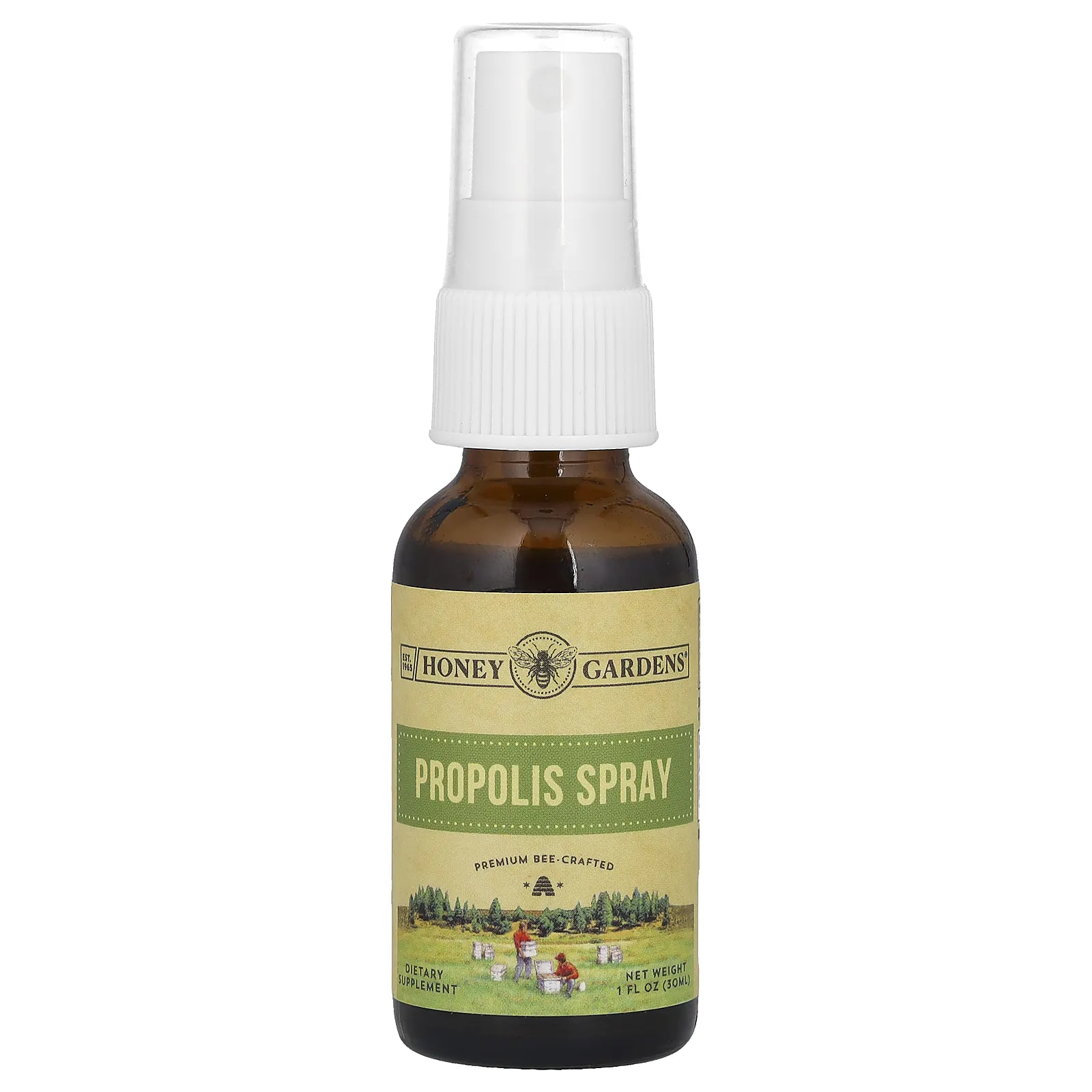Honey Gardens, Спрей с прополисом, 30 мл