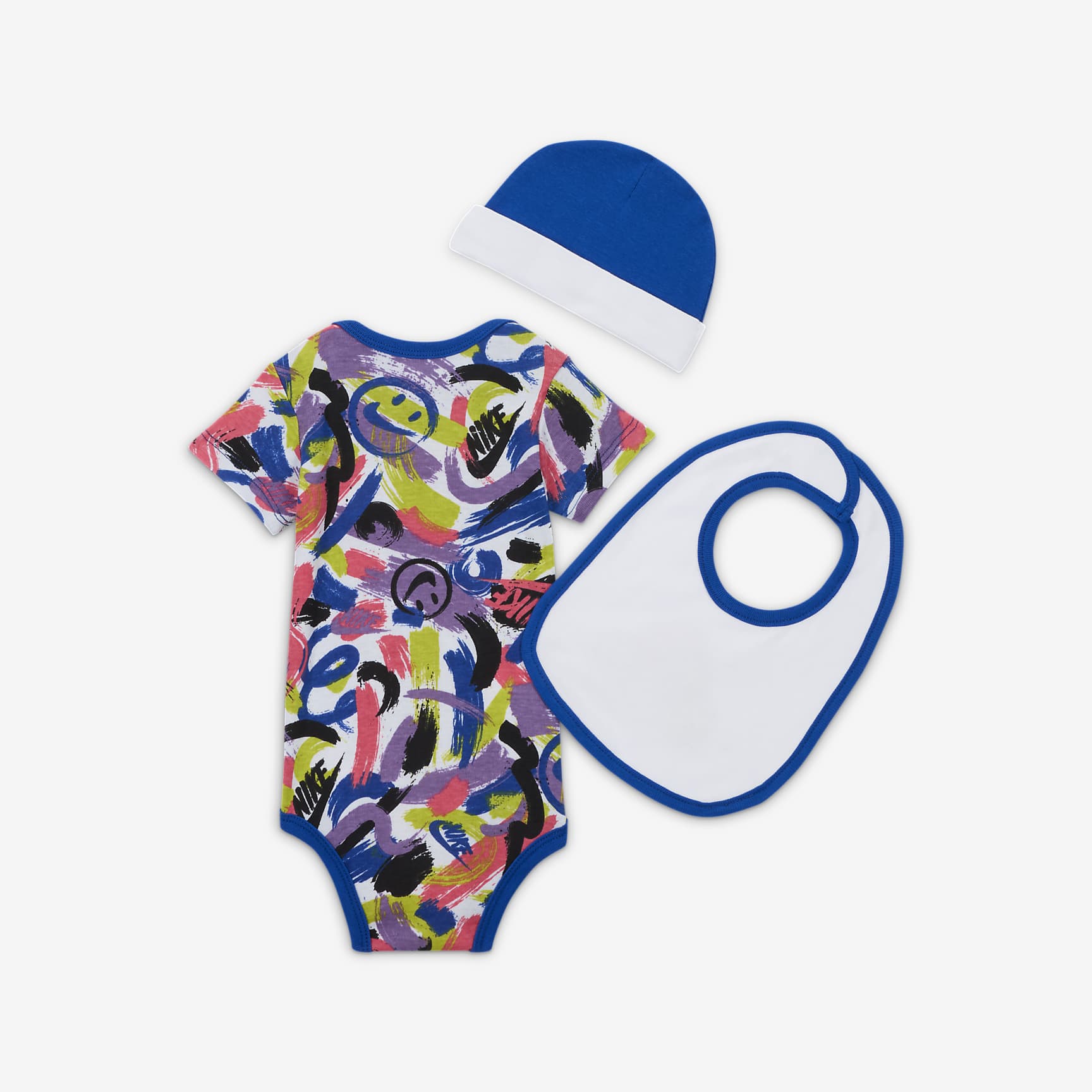 Nike Express Yourself Baby 3-Piece Bodysuit Set