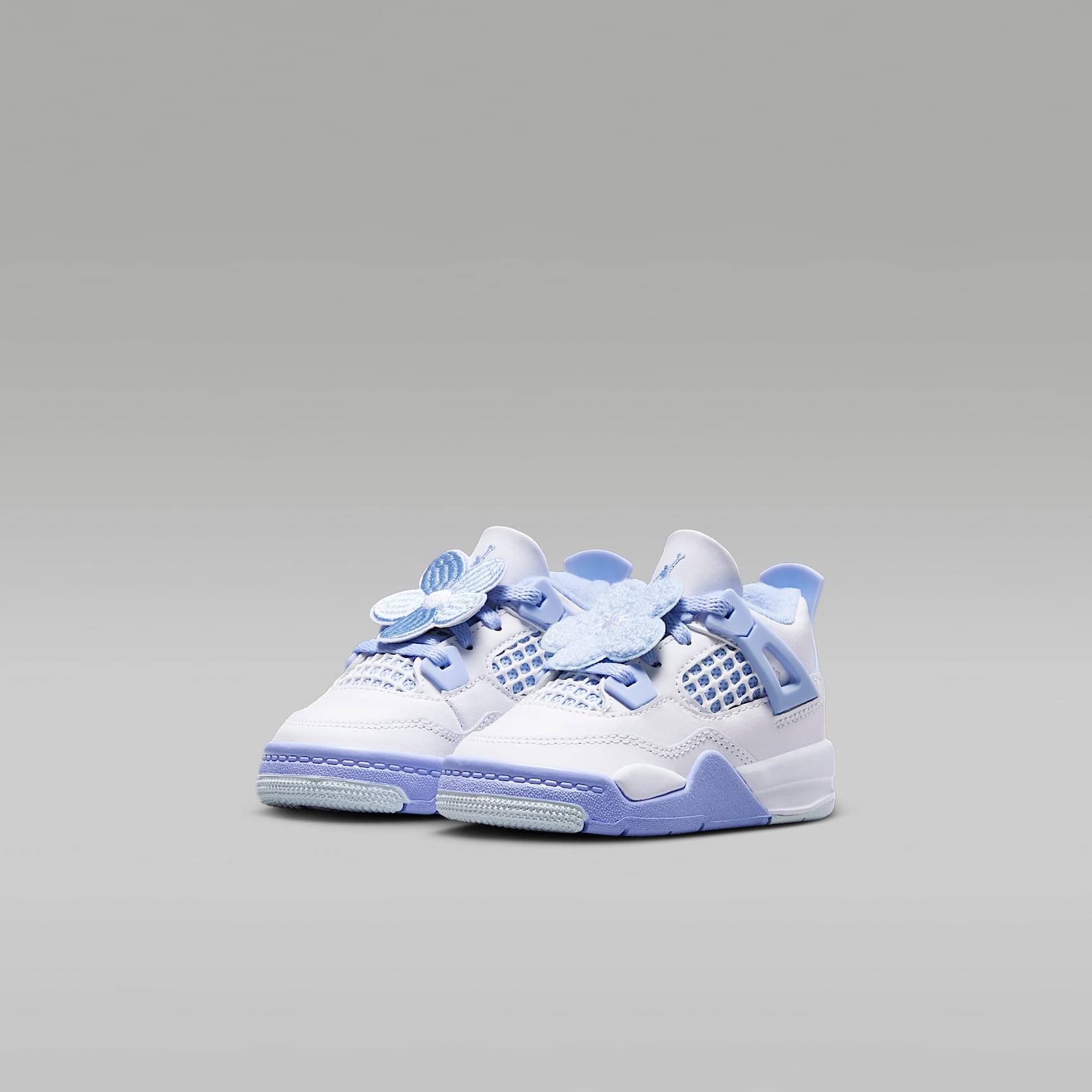 Jordan 4 Retro "Aluminum" Baby/Toddler Shoes