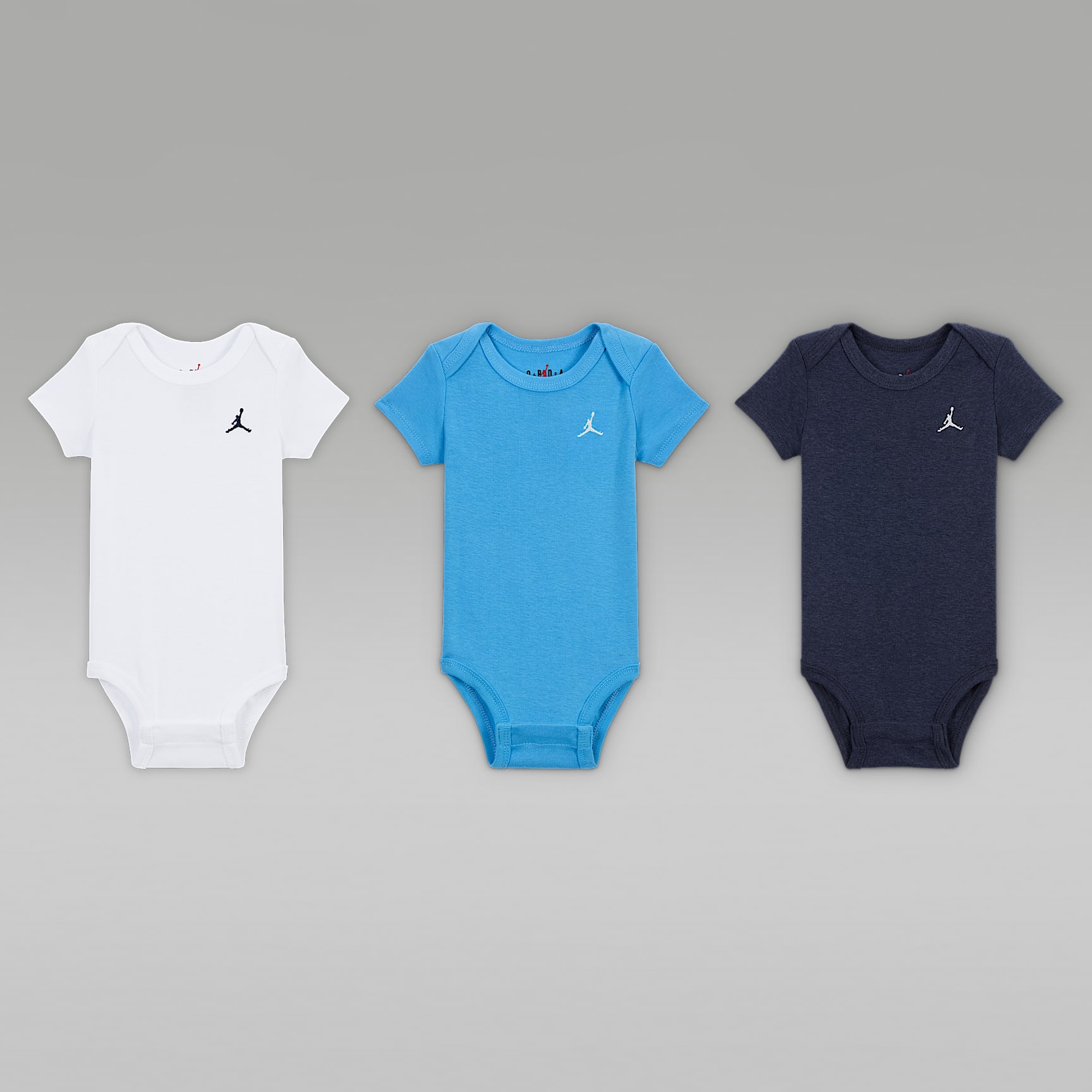 Jordan Everyday Essentials Baby Bodysuits (3-Pack)