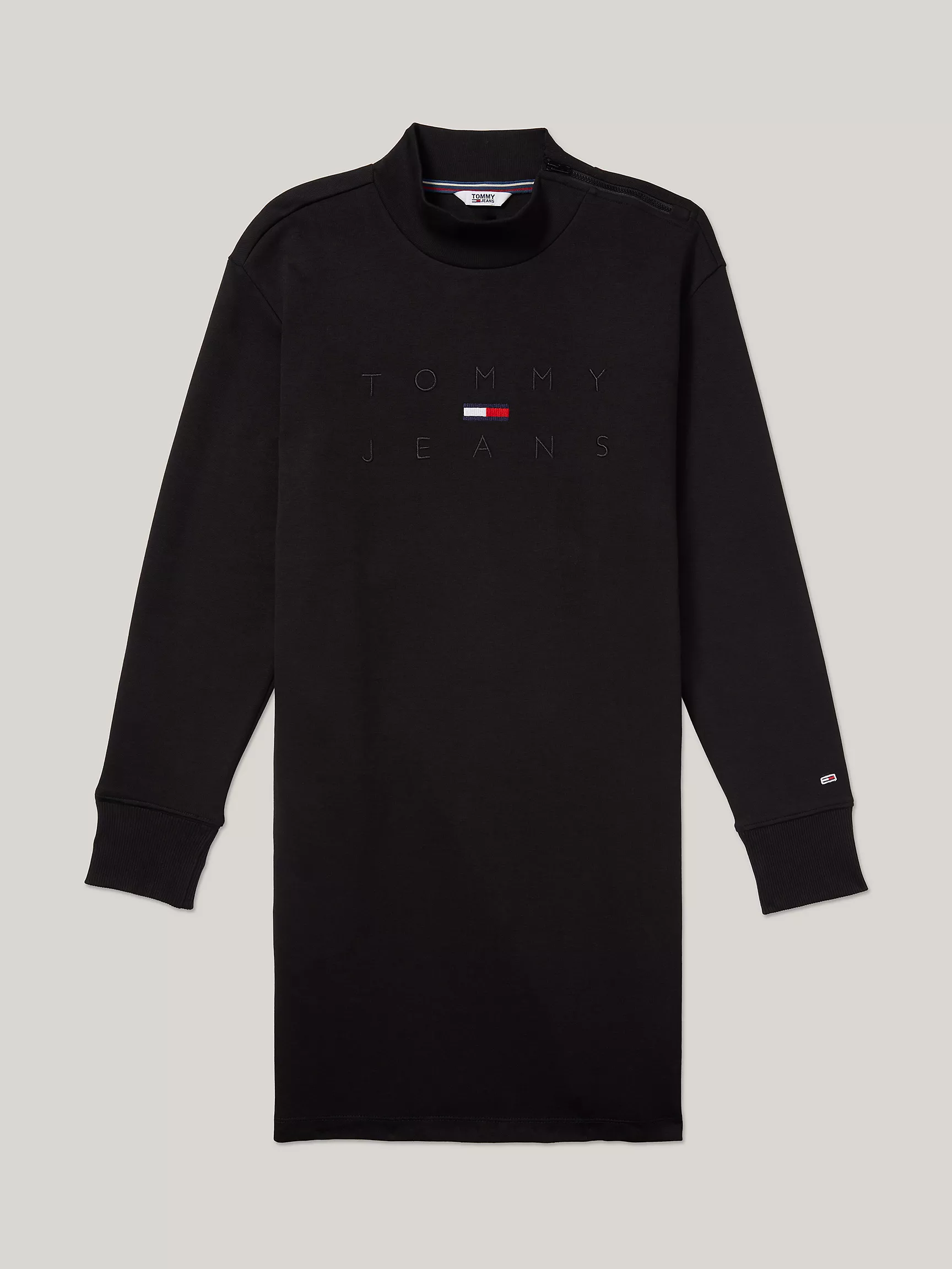 Женское платье Tommy Hilfiger, Платье Tommy Jeans с высоким воротником