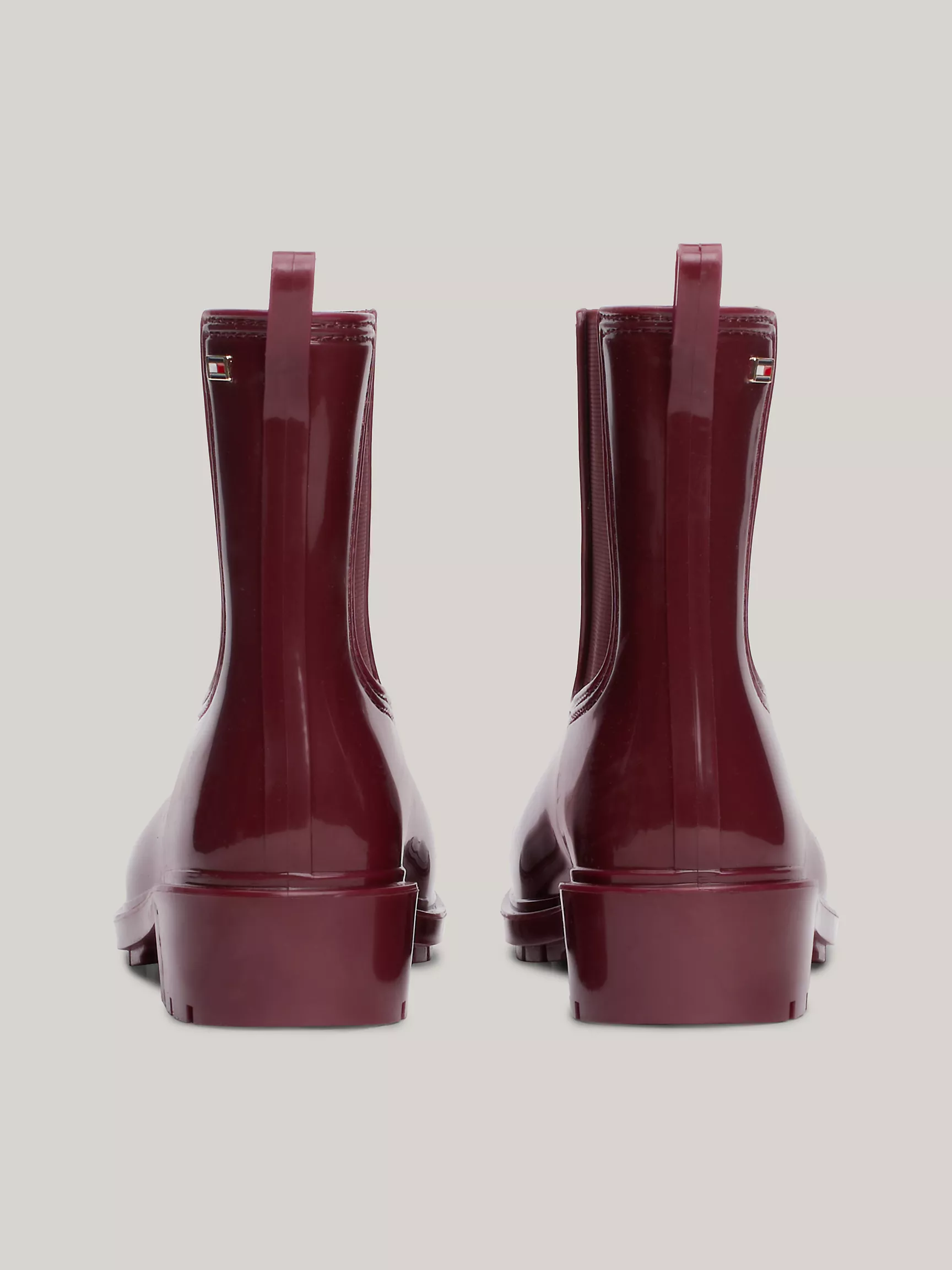 Женские ботинки Tommy Hilfiger, Резиновые сапоги на рифленой подошве