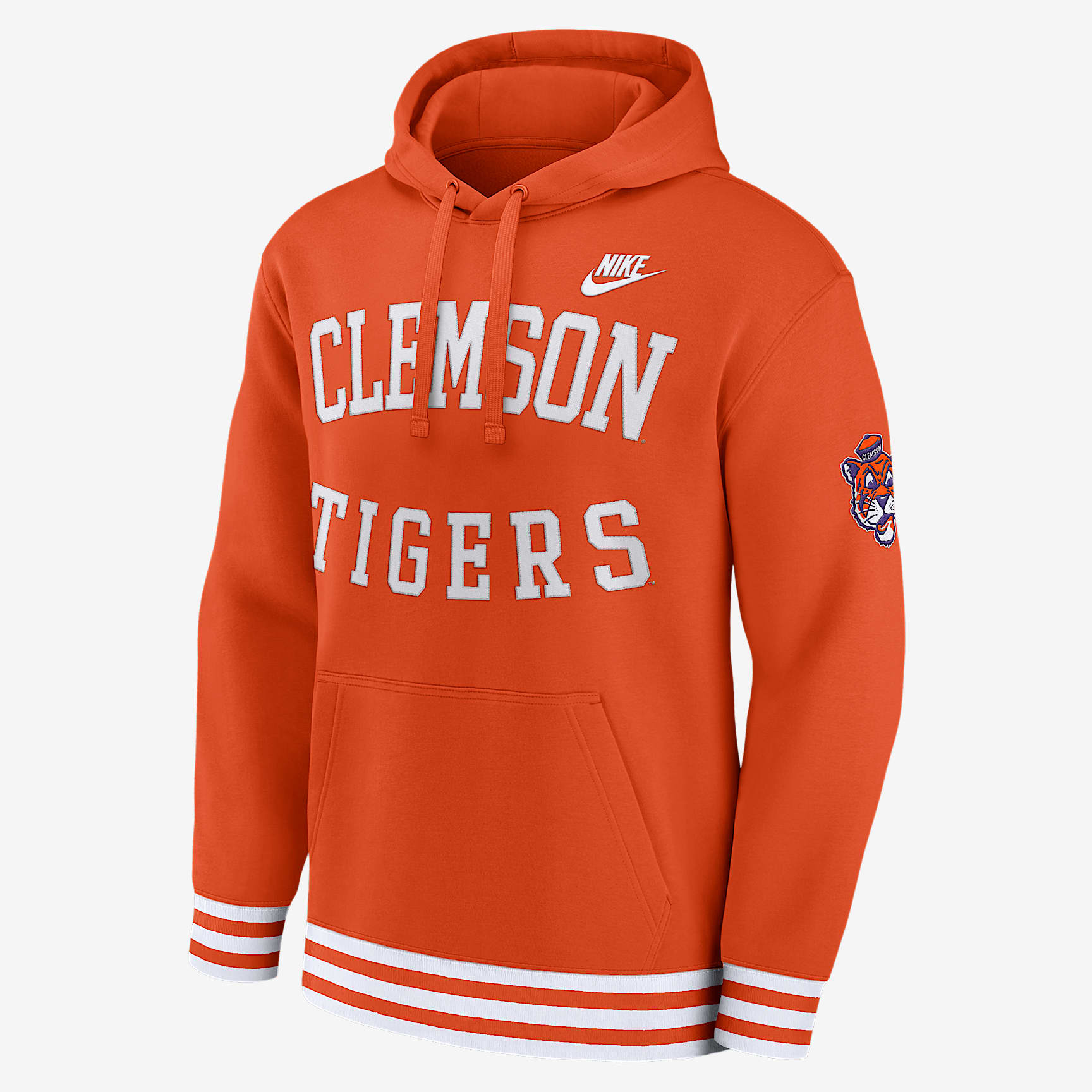 Clemson Tigers Legacy Retro Men’s Nike College Pullover Hoodie