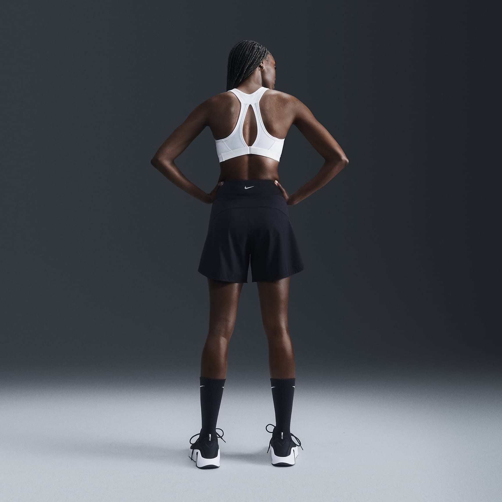 Nike Swoosh High Support Women's Non-Padded Adjustable Sports Bra