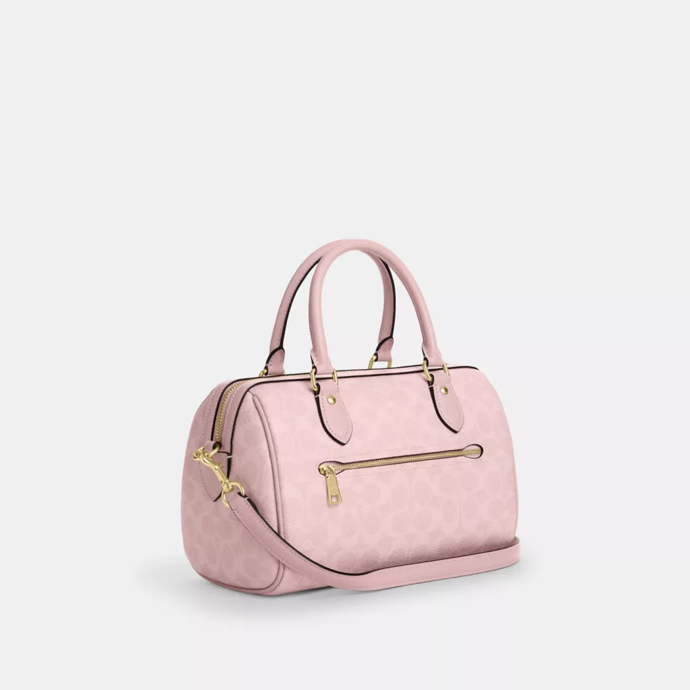 Сумка COACH Rowan Satchel Bag In Signature Canvas