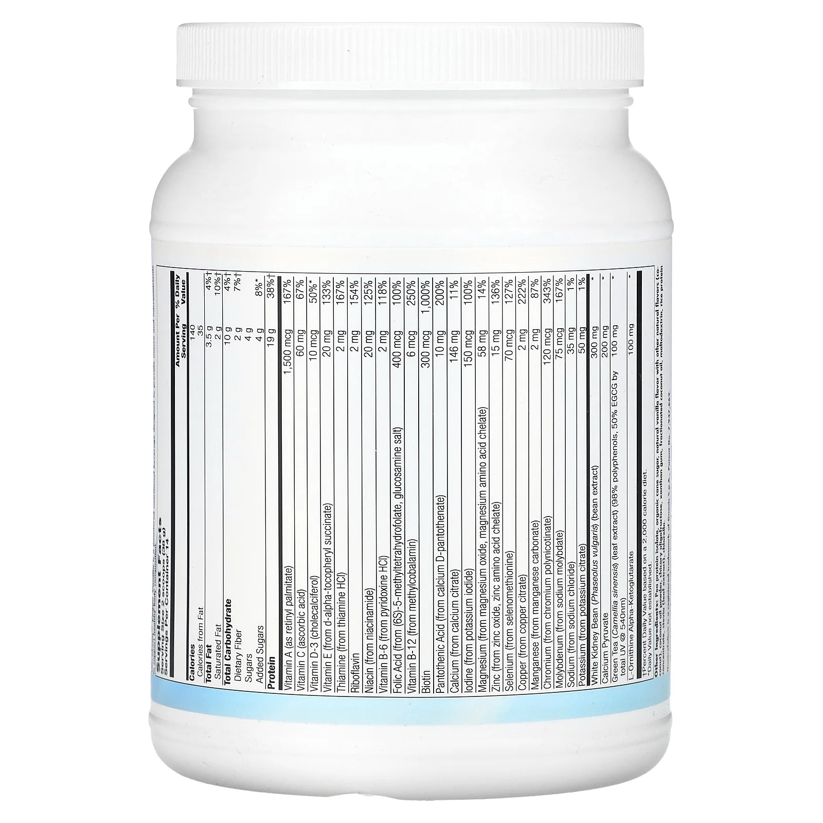 Nutra BioGenesis, UltraLean, веганский продукт, со вкусом ванили, 527 г (1 фунт, 2,6 унции)