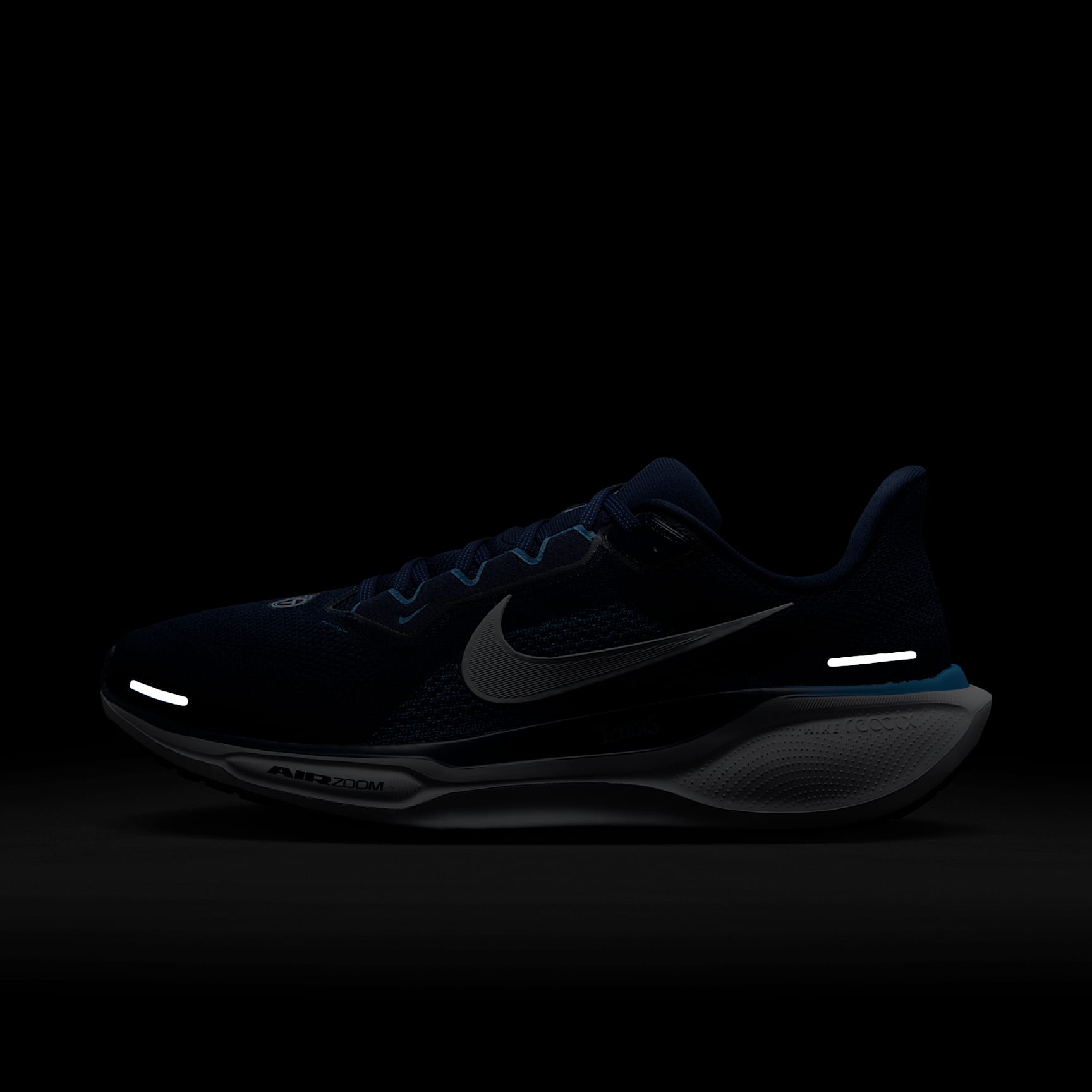 Nike Pegasus 41 NFL Tennessee Titans Men's Road Running Shoes