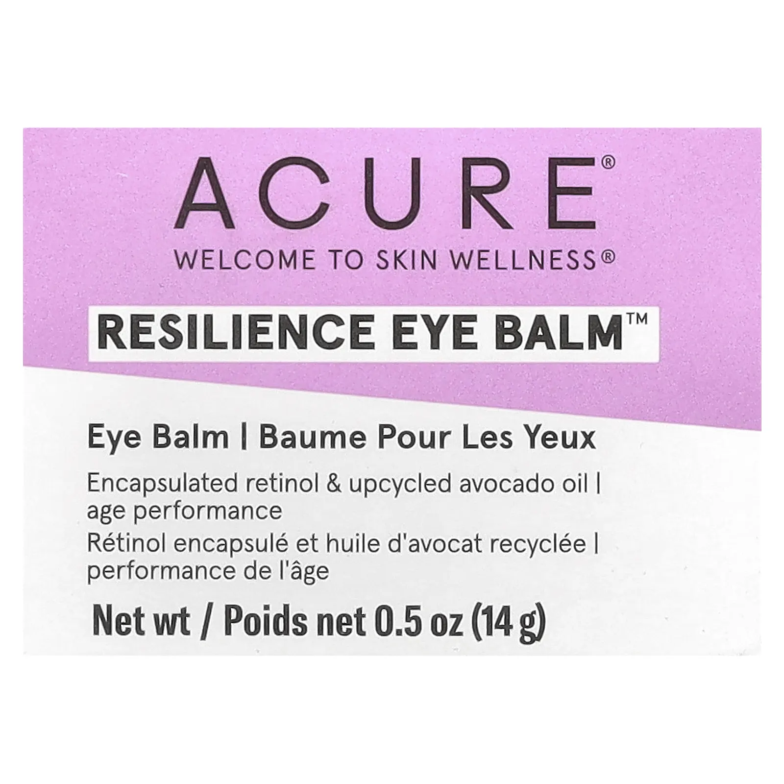 ACURE, бальзам для области вокруг глаз, упругость, 14 г (0,5 унции)