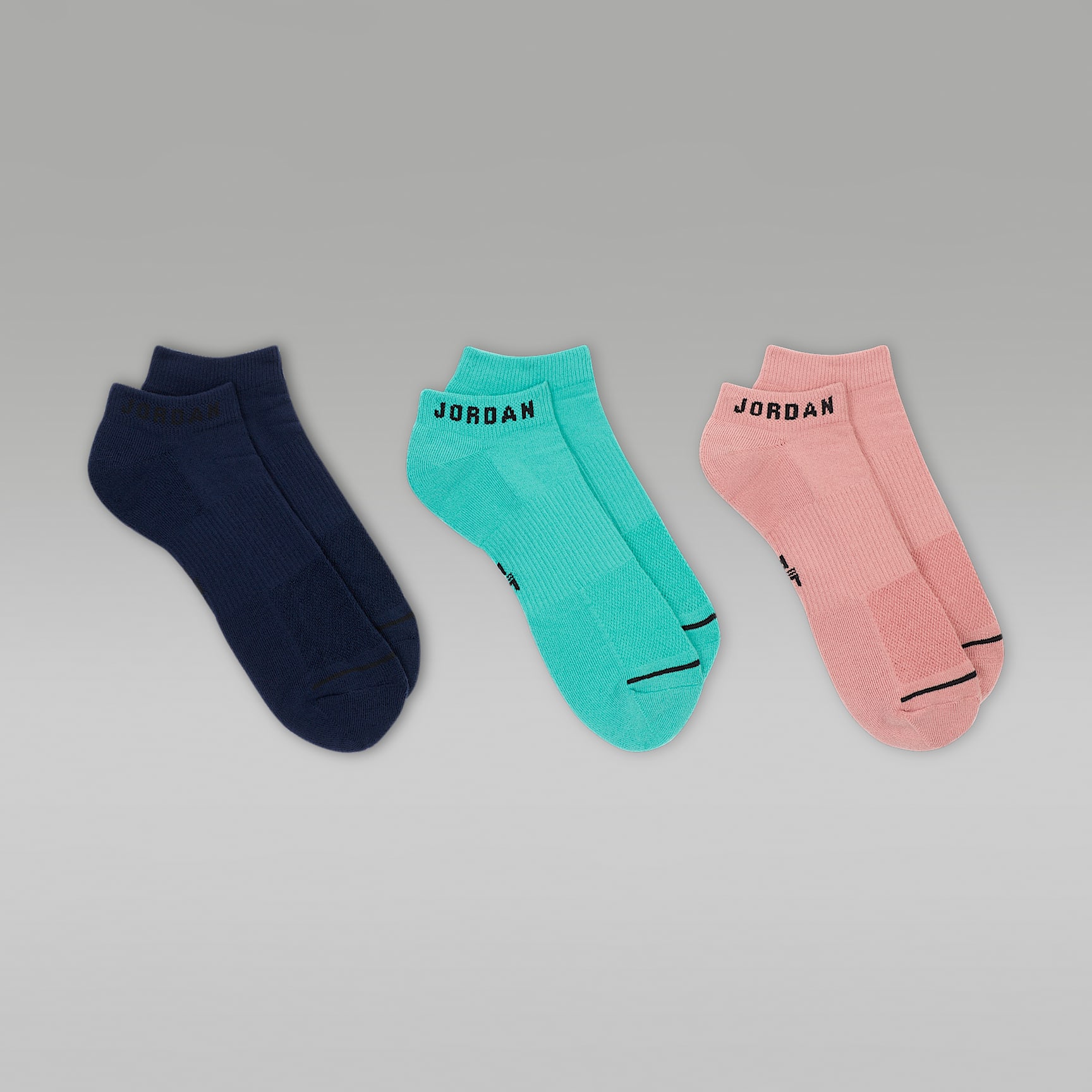 Jordan Everyday No-Show Socks (3 Pairs)