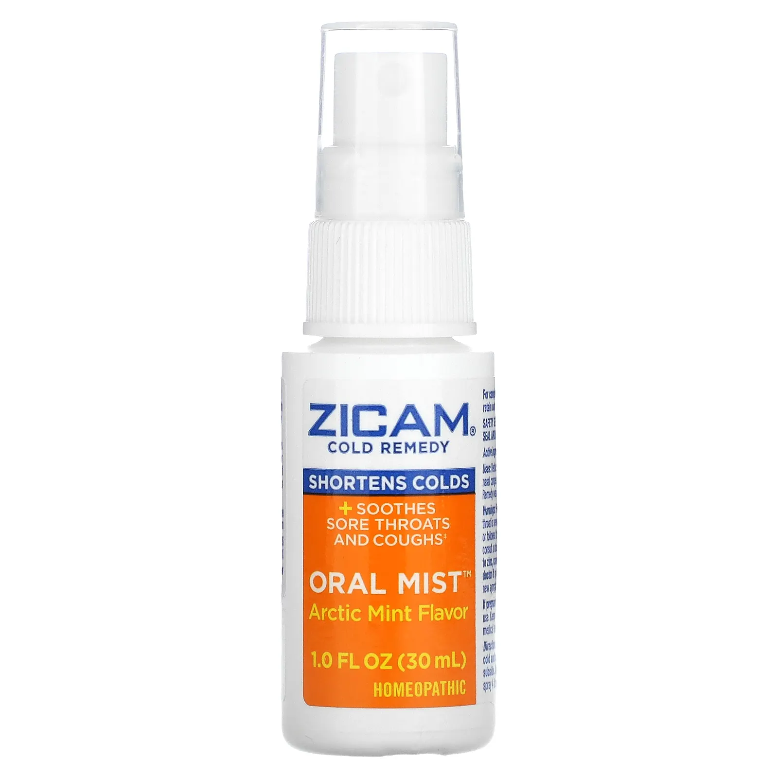 Zicam, Cold Remedy, спрей для полости рта, арктическая мята, 30 мл (1 жидк. Унция)