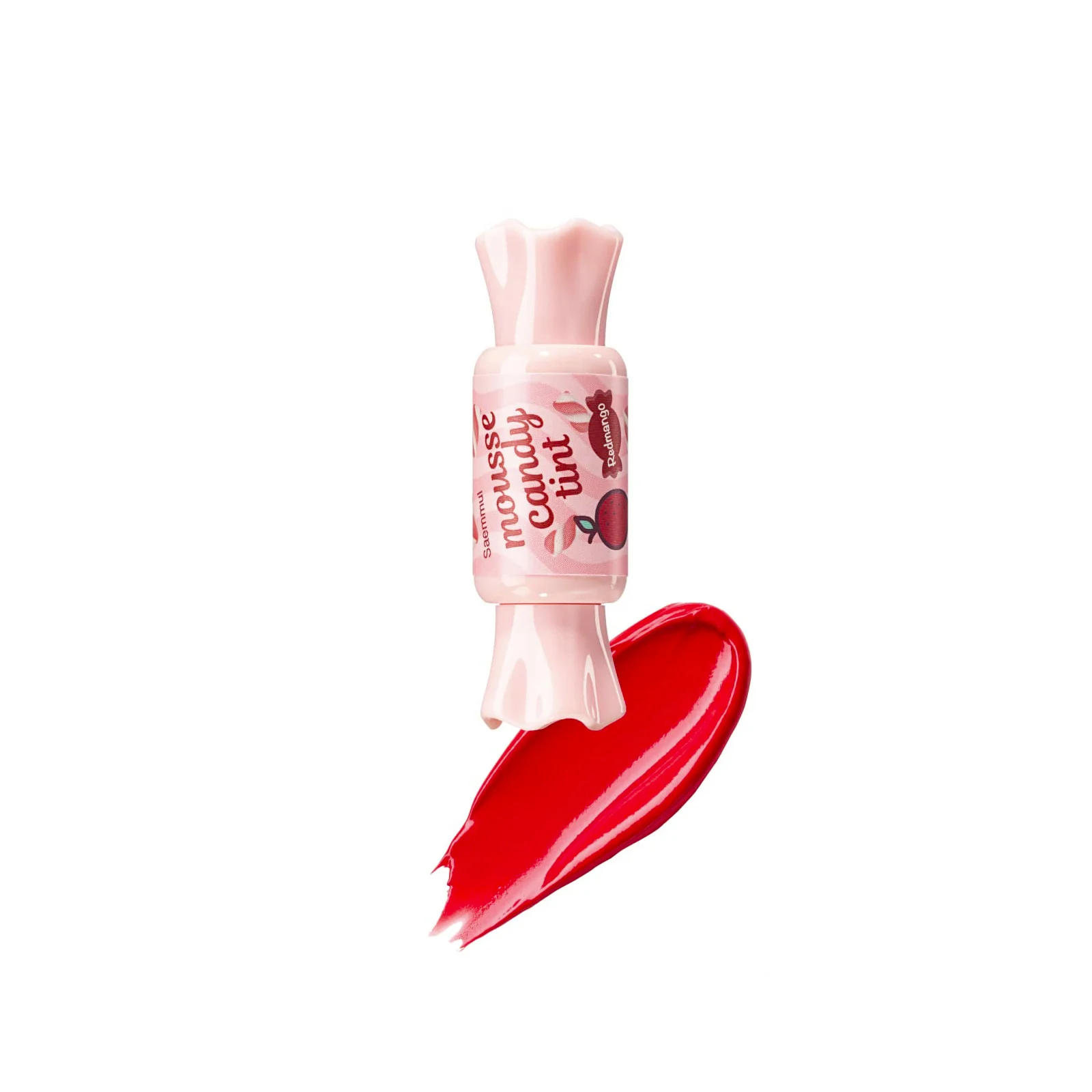 The Saem, Saemmul, Mousse Candy Tint, 01 красное манго, 0,28 унции