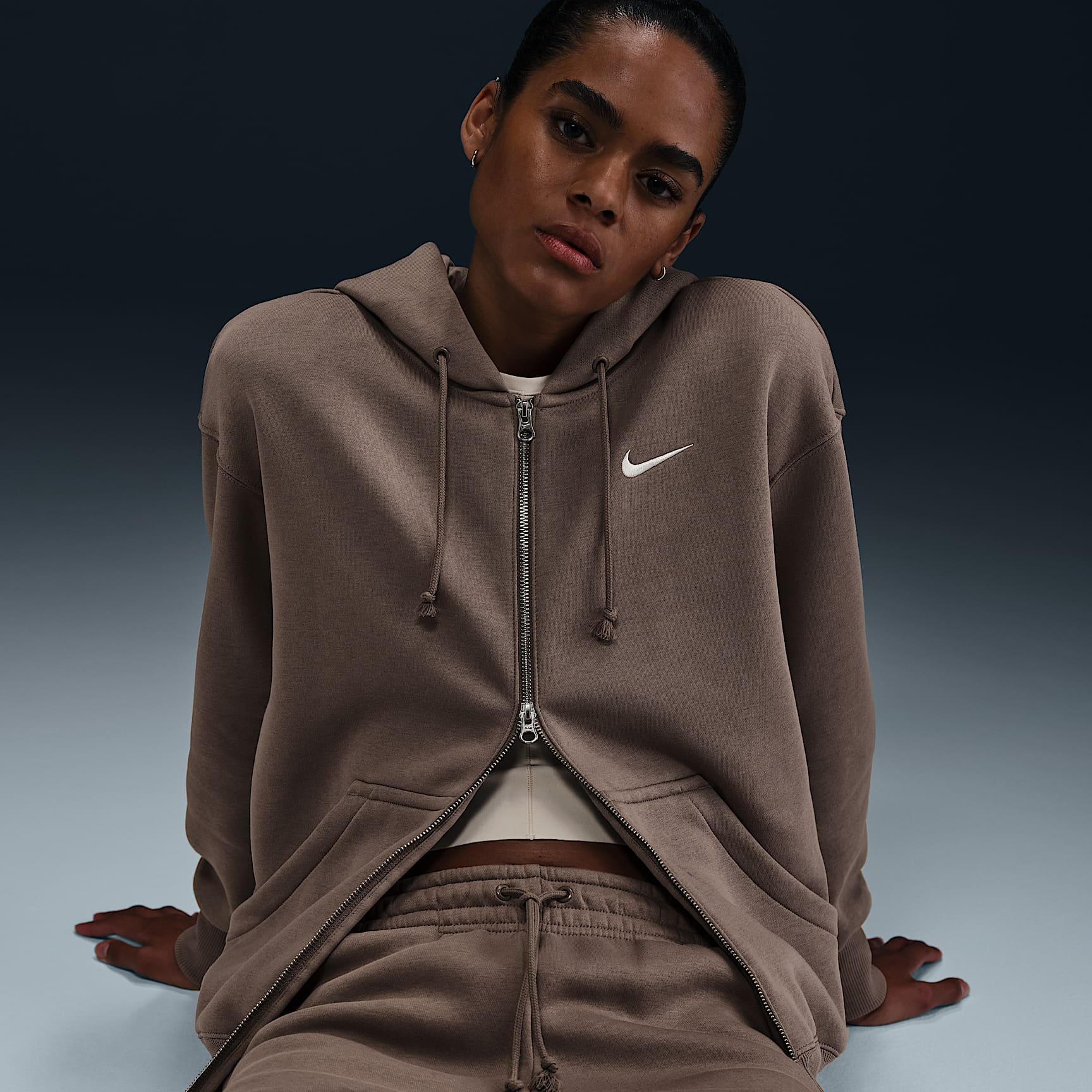 Nike Sportswear Phoenix Fleece Women's Oversized Full-Zip Hoodie