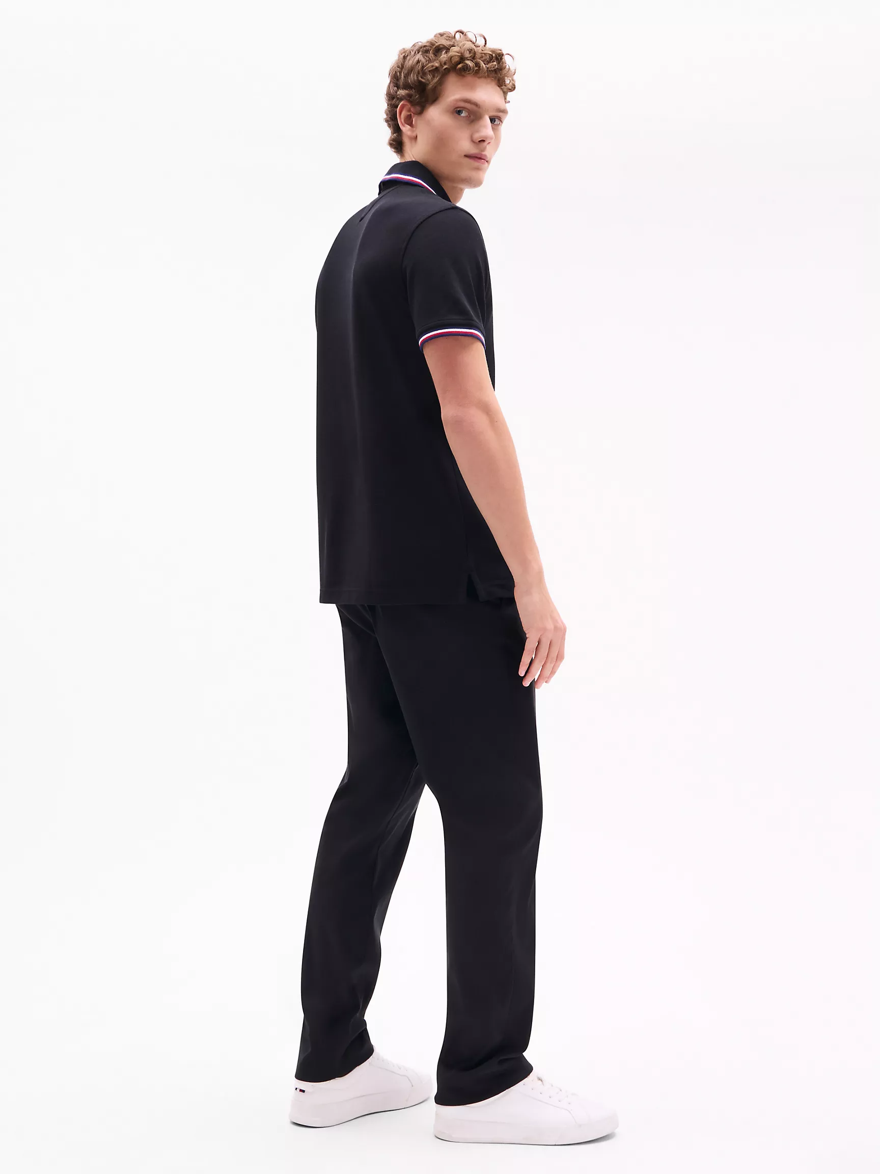 Мужское поло Tommy Hilfiger, Влагоотводящее поло Tommy стандартного кроя