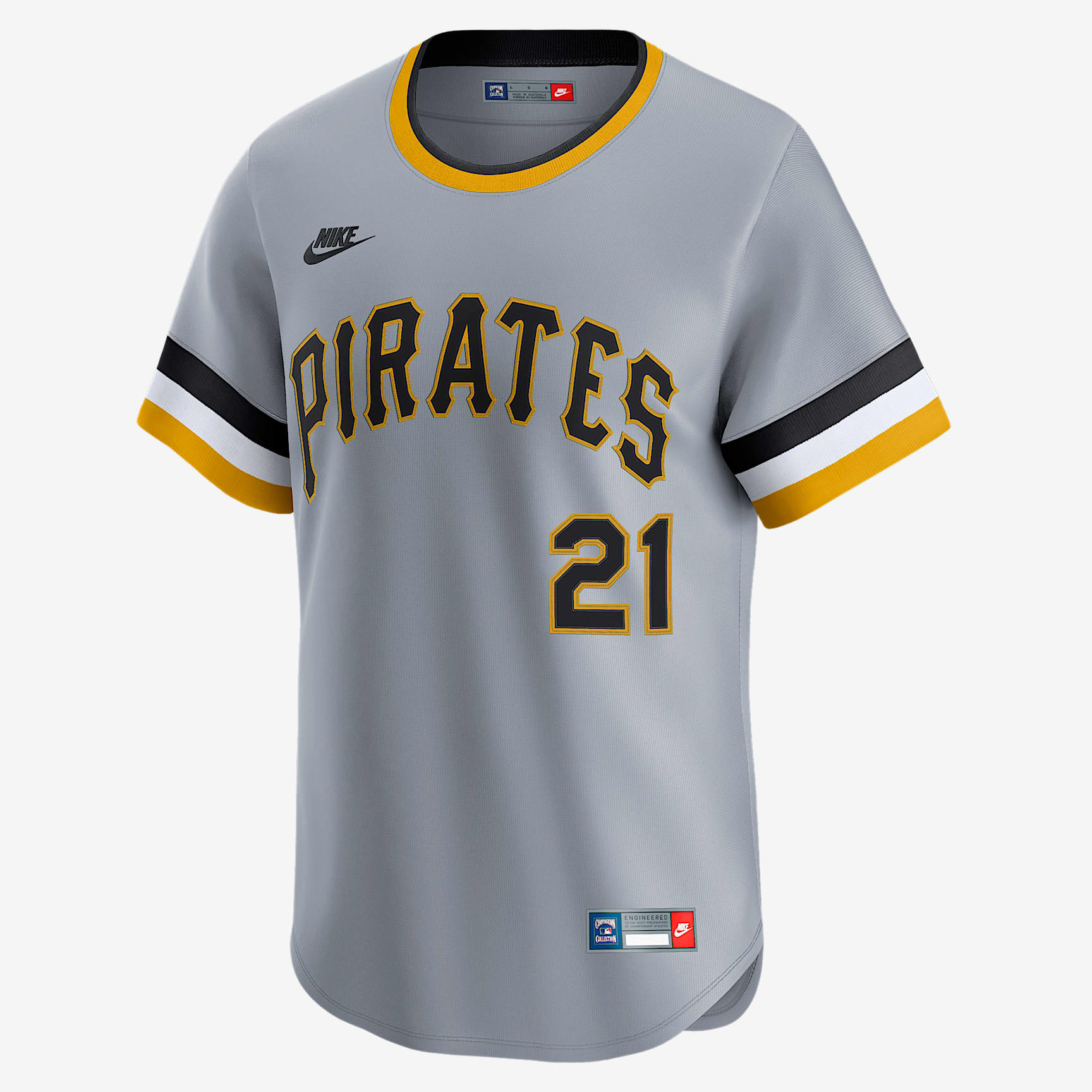 Roberto Clemente Pittsburgh Pirates Cooperstown Men's Nike Dri-FIT ADV MLB Limited Jersey