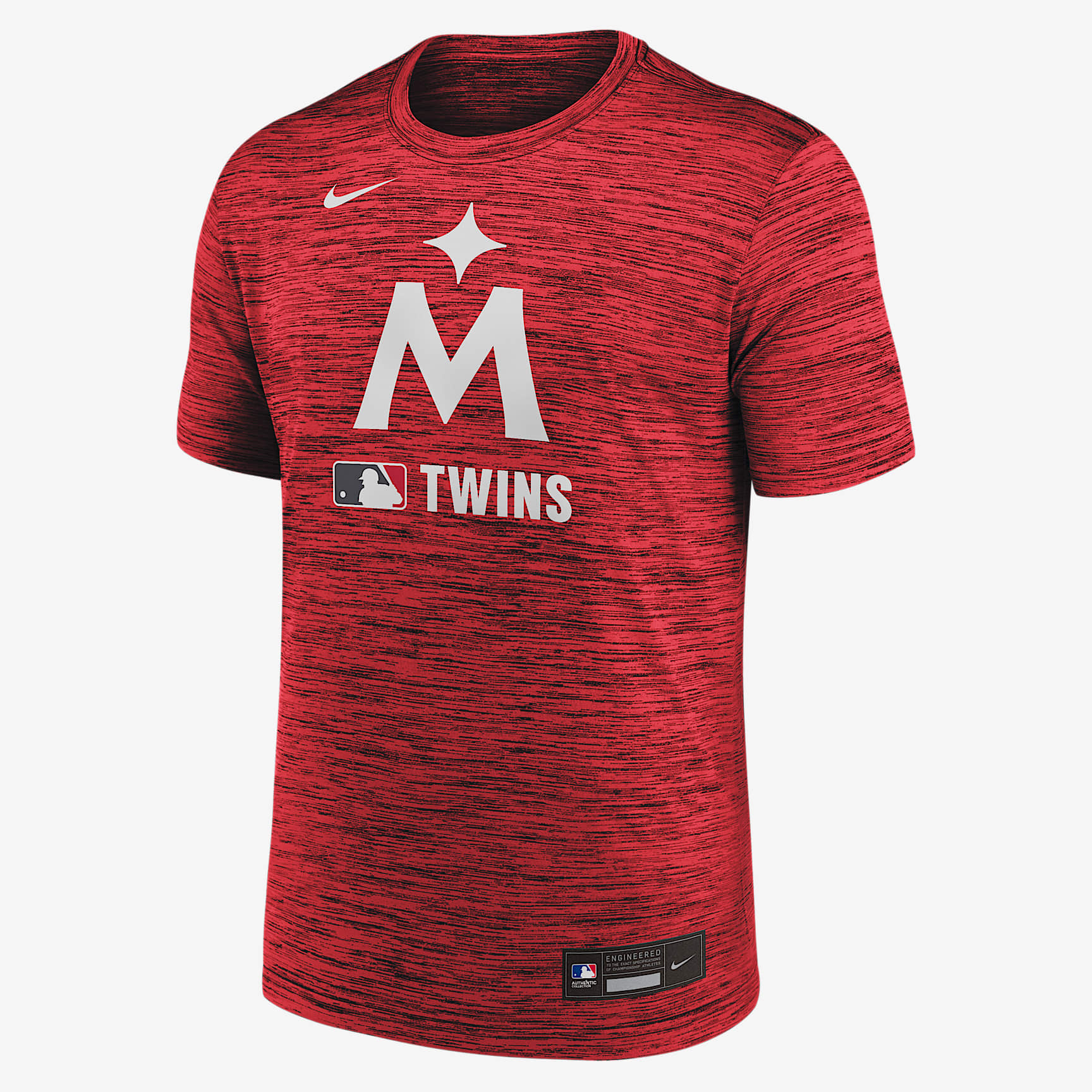 Minnesota Twins Authentic Collection Velocity Men's Nike Dri-FIT MLB T-Shirt