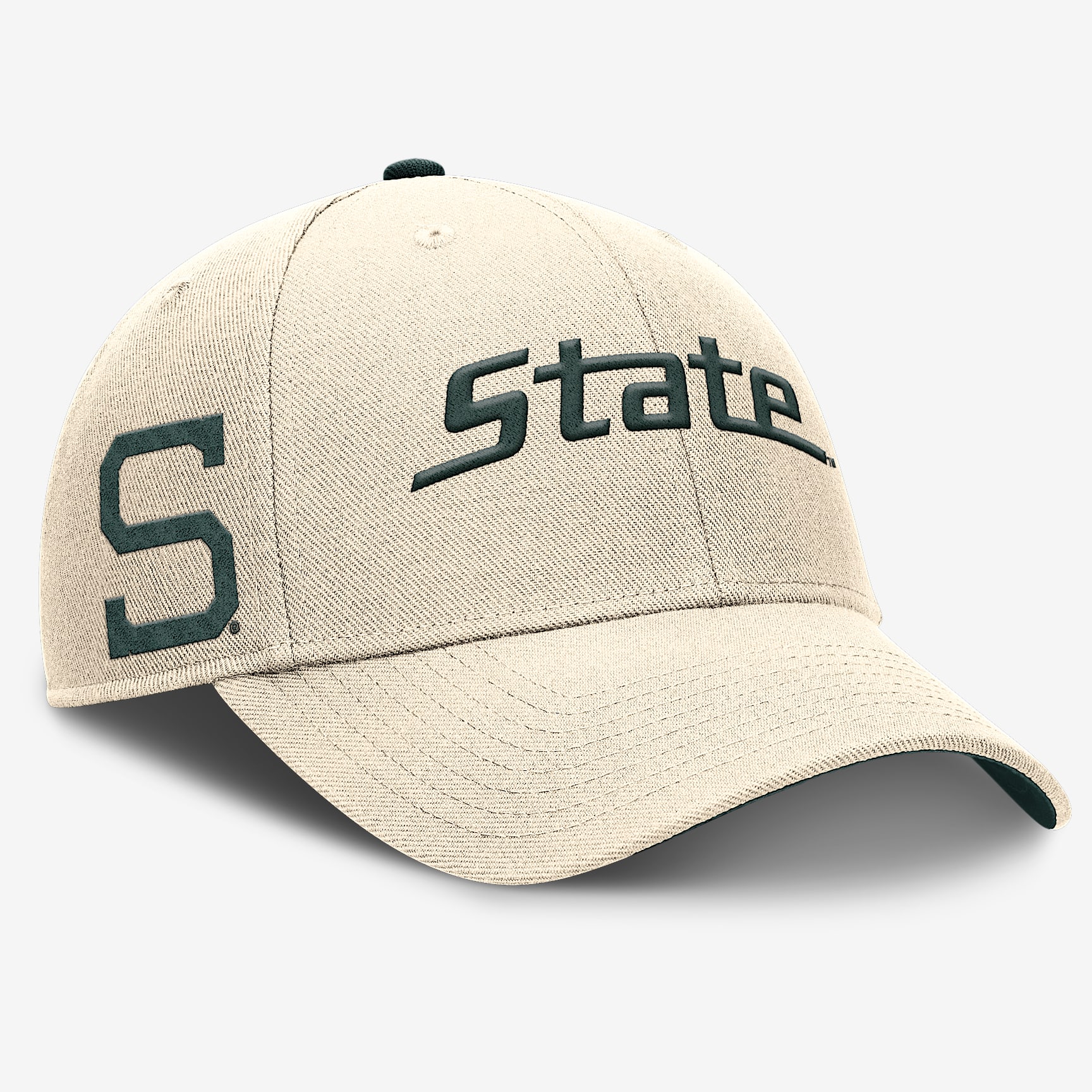 Michigan State Spartans Primetime Rise Men's Nike College Adjustable Hat