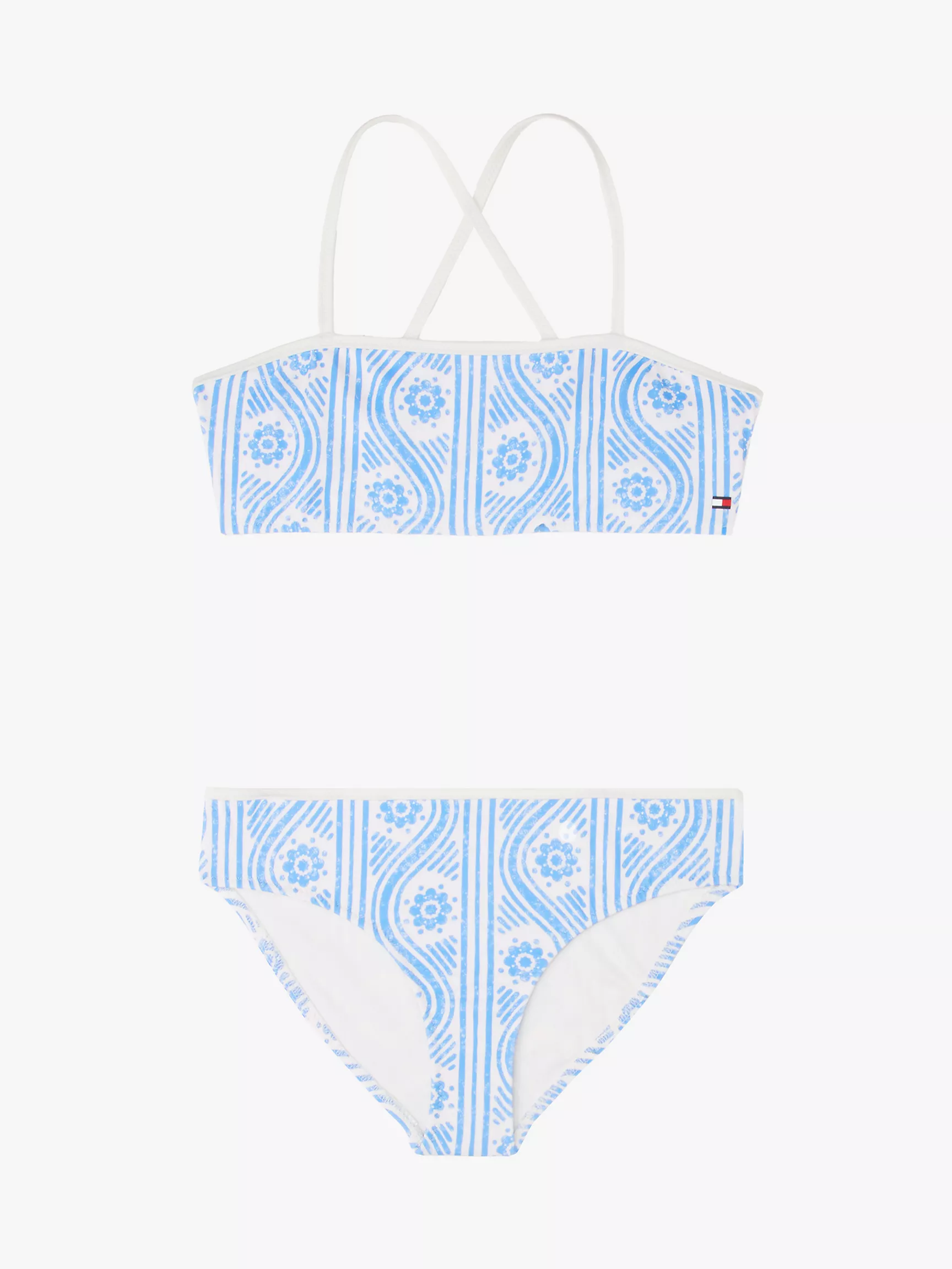 Купальники для девочек Tommy Hilfiger, Детский купальник с волнами