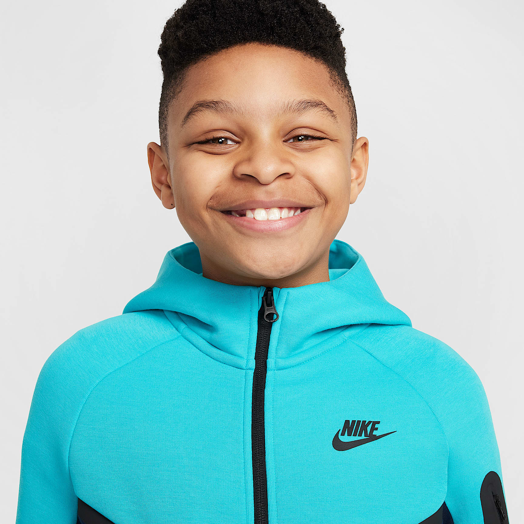 Nike Sportswear Tech Fleece Big Kids' Full-Zip Hoodie