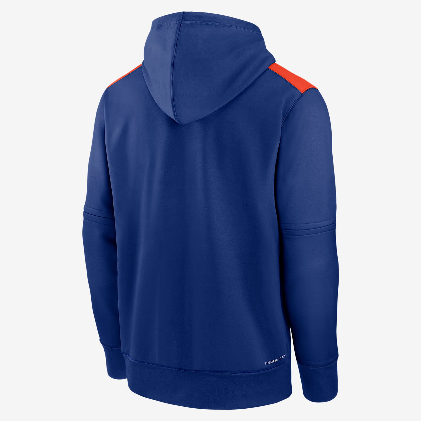 New York Mets Authentic Collection Men's Nike Therma MLB Pullover Hoodie