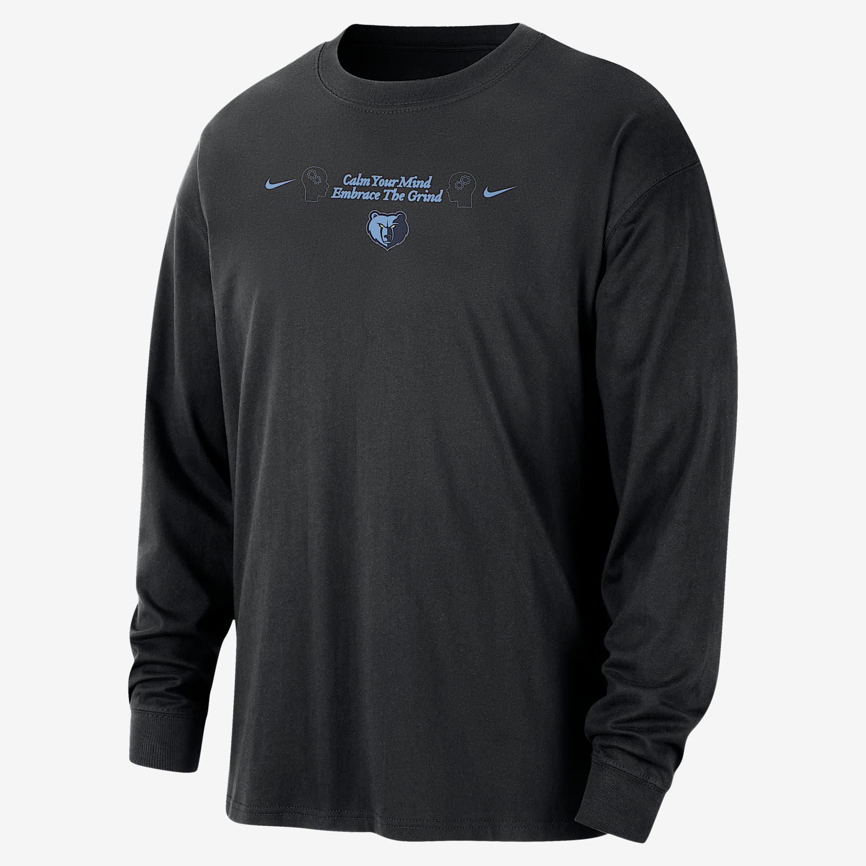 Memphis Grizzlies Courtside Men's Nike NBA Max90 Long-Sleeve T-Shirt
