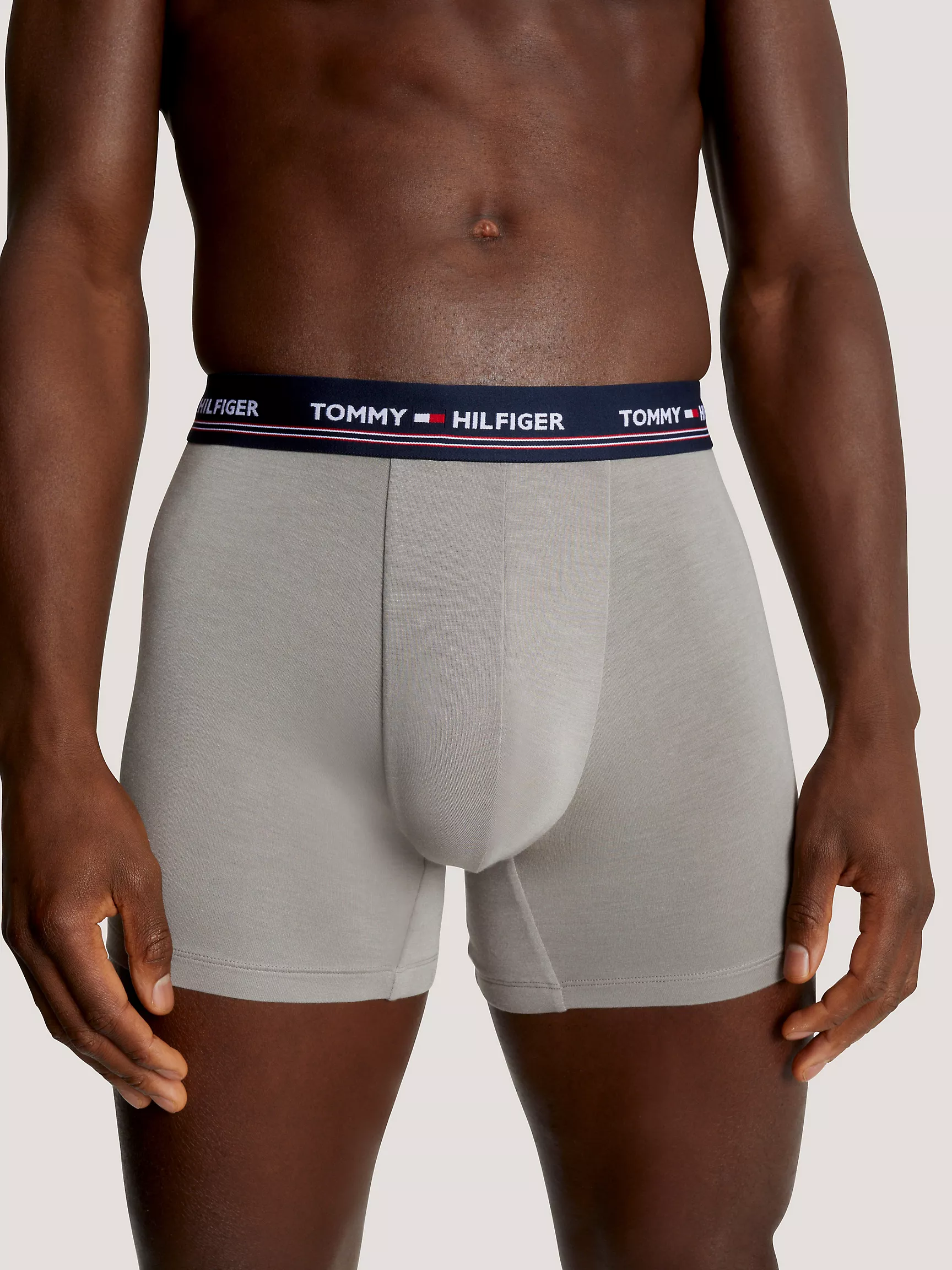 Мужское нижнее белье Tommy Hilfiger, Набор из 3 эластичных боксеров-брифов из модала
