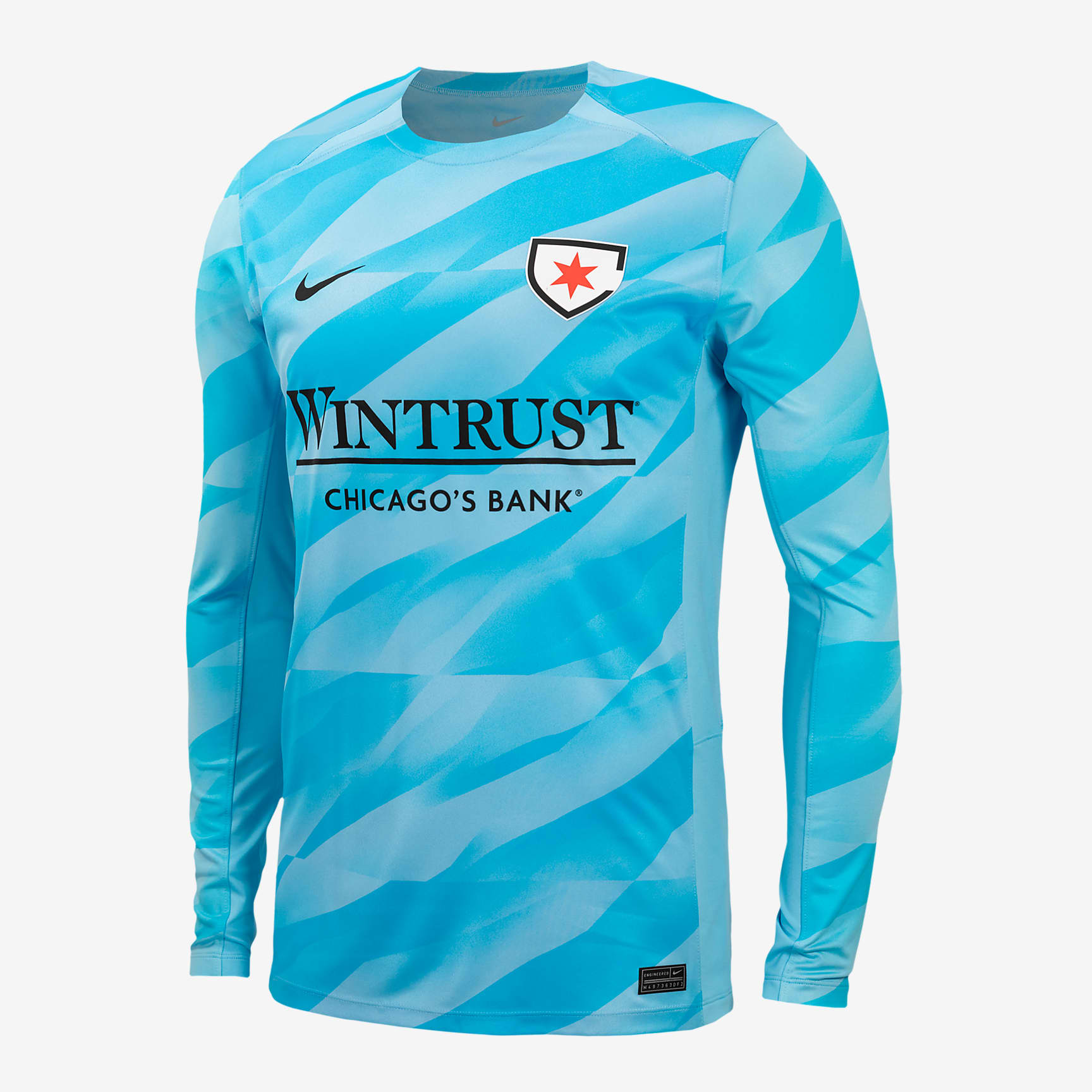 Chicago Red Stars 2024 Goalkeeper Nike NWSL Long-Sleeve Replica Jersey
