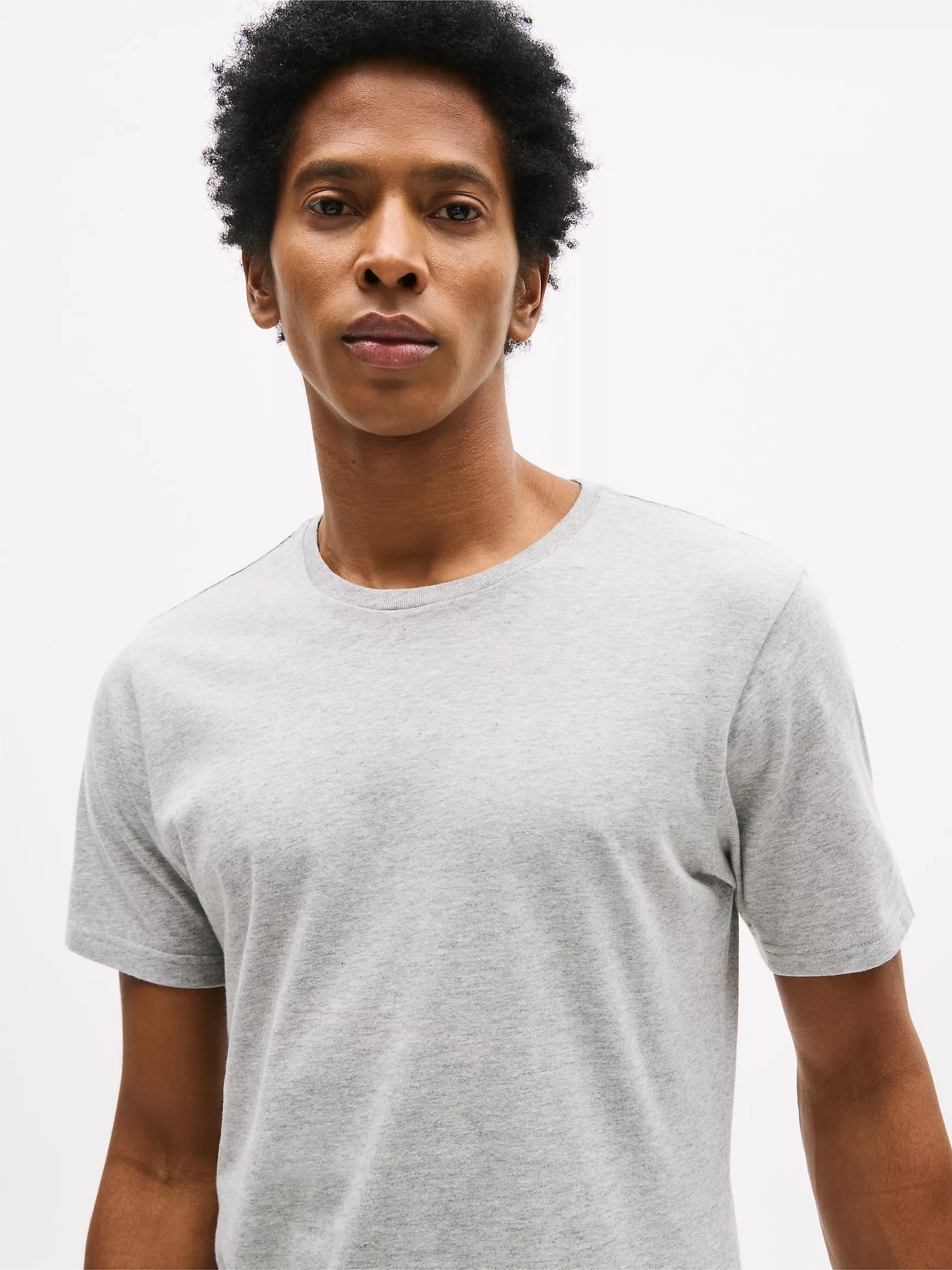 Мужское нижнее белье Tommy Hilfiger, Классические хлопковые футболки с круглым вырезом (набор 3 шт.)