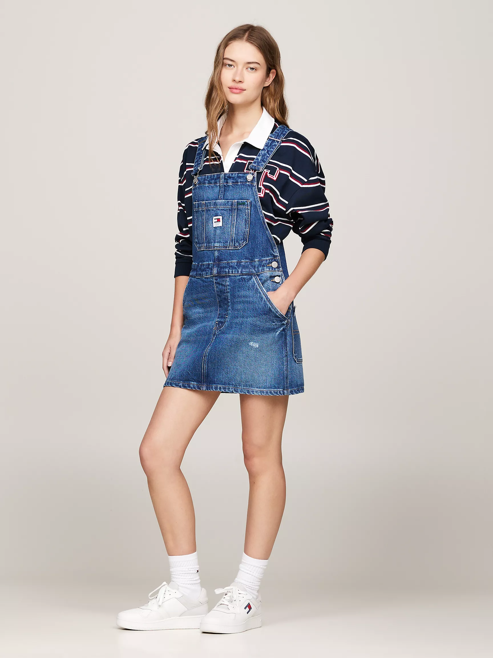 Женское платье Tommy Hilfiger, Джинсовый сарафан