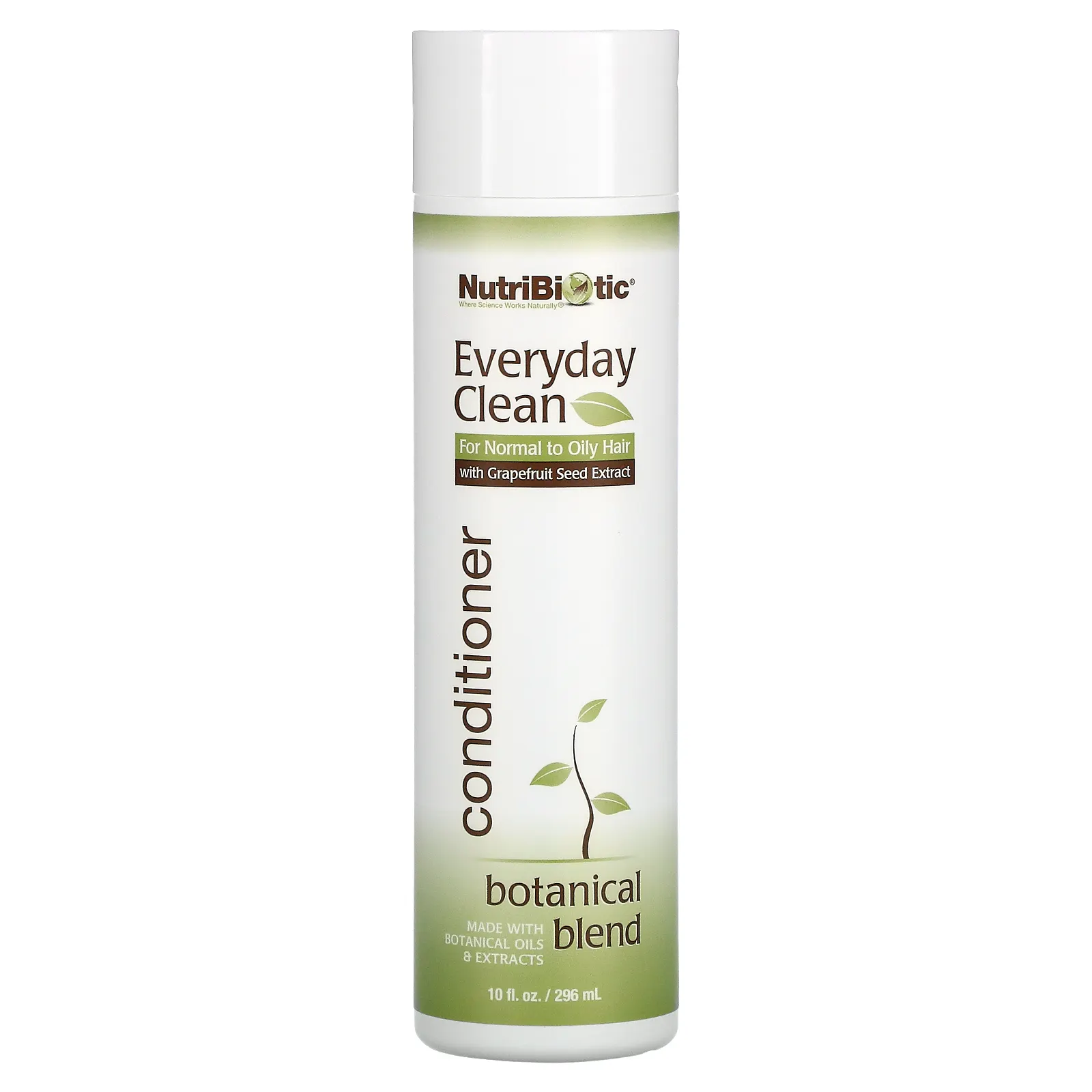 NutriBiotic, Everyday Clean, кондиционер, смесь растительных ингредиентов, 296 мл (10 жидк. унций)