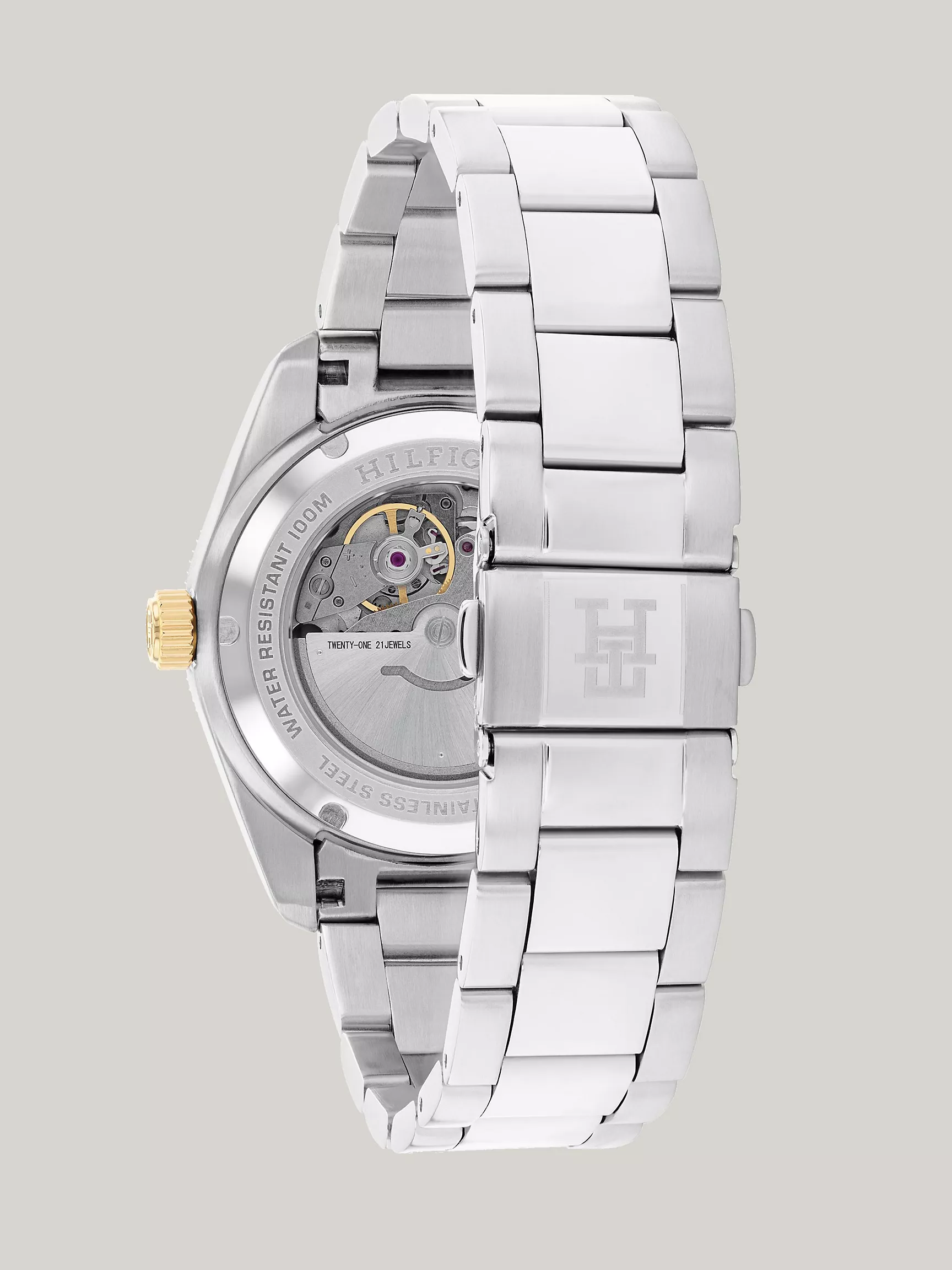 Мужские часы Tommy Hilfiger, Автоматические дайверские часы 40 мм Signature