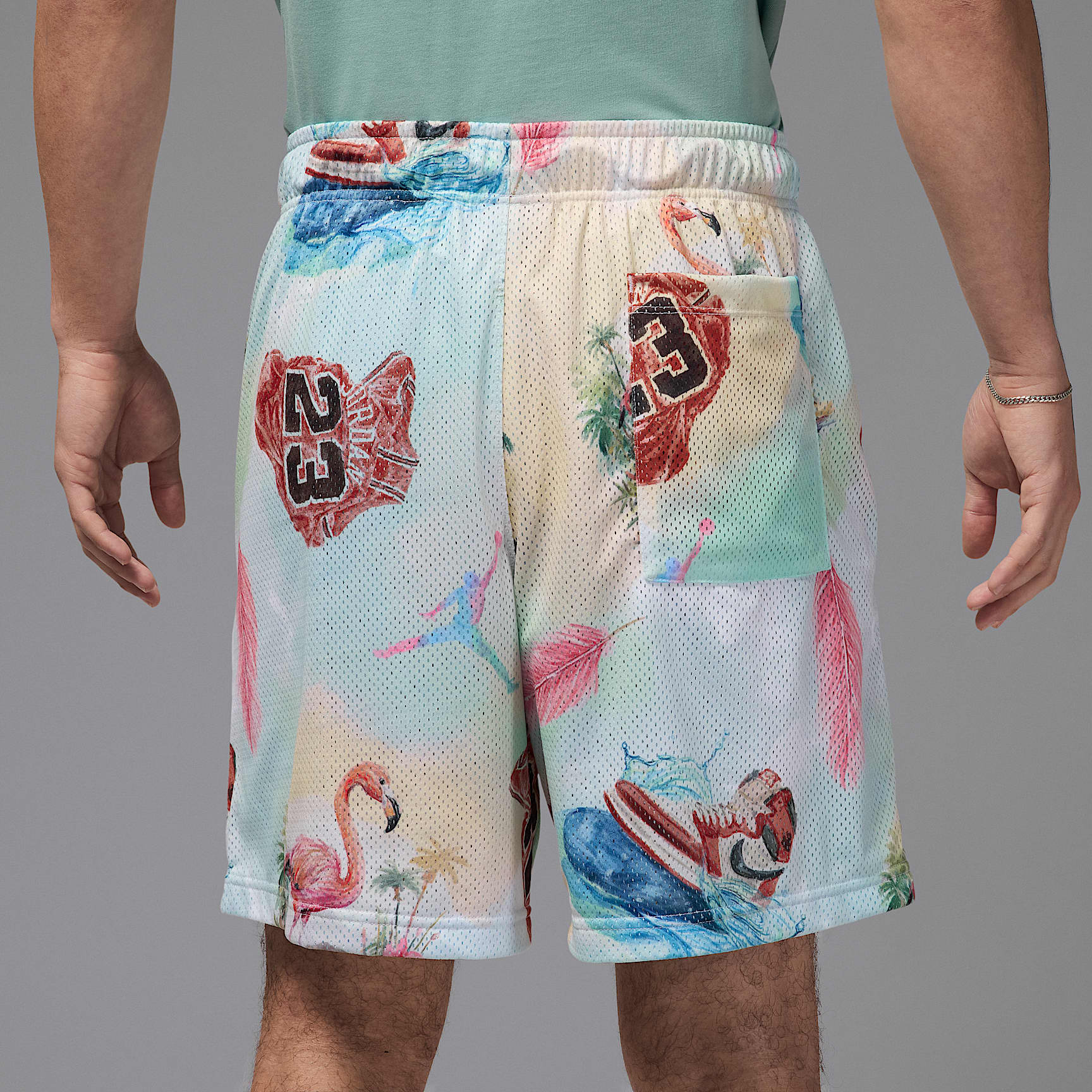 Jordan Essentials Men's Printed Mesh Shorts