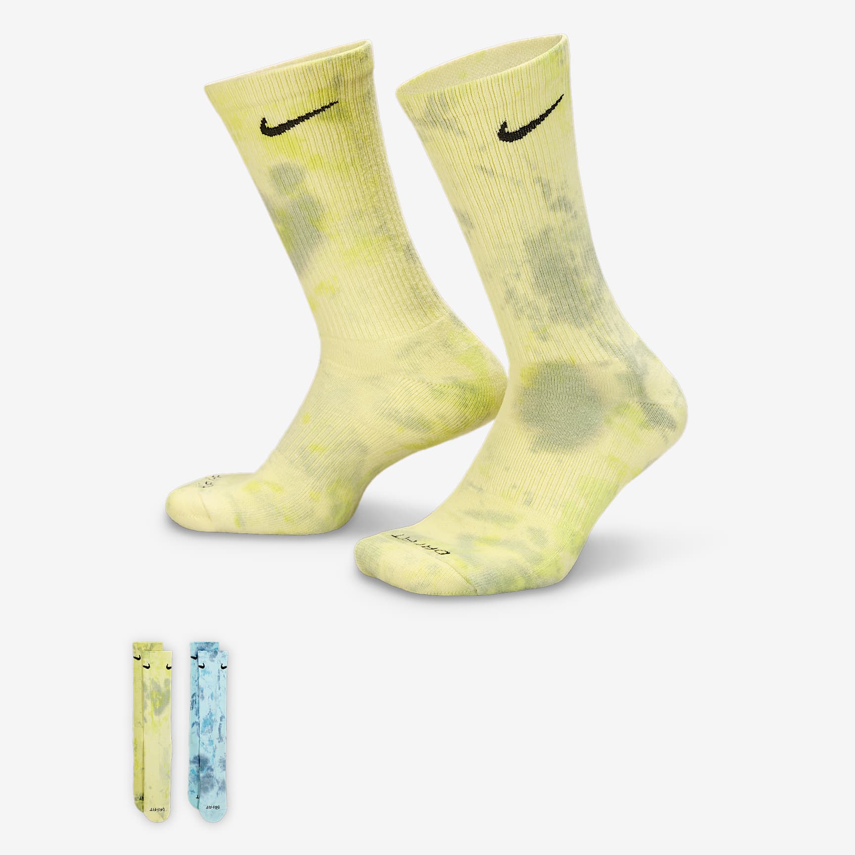Nike Everyday Plus Cushioned Crew Socks (2 Pairs)