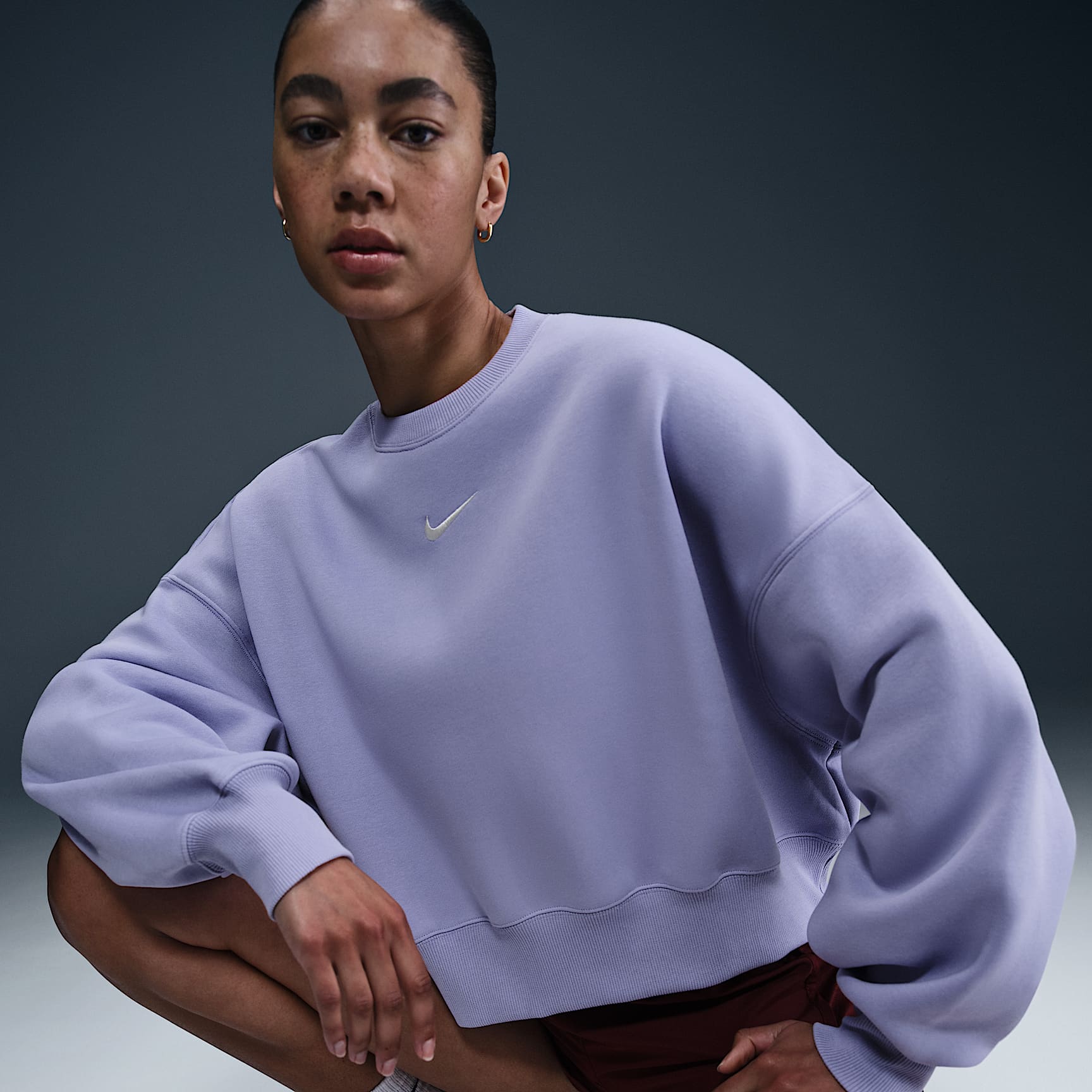 Nike Sportswear Phoenix Fleece Women's Over-Oversized Crew-Neck Sweatshirt