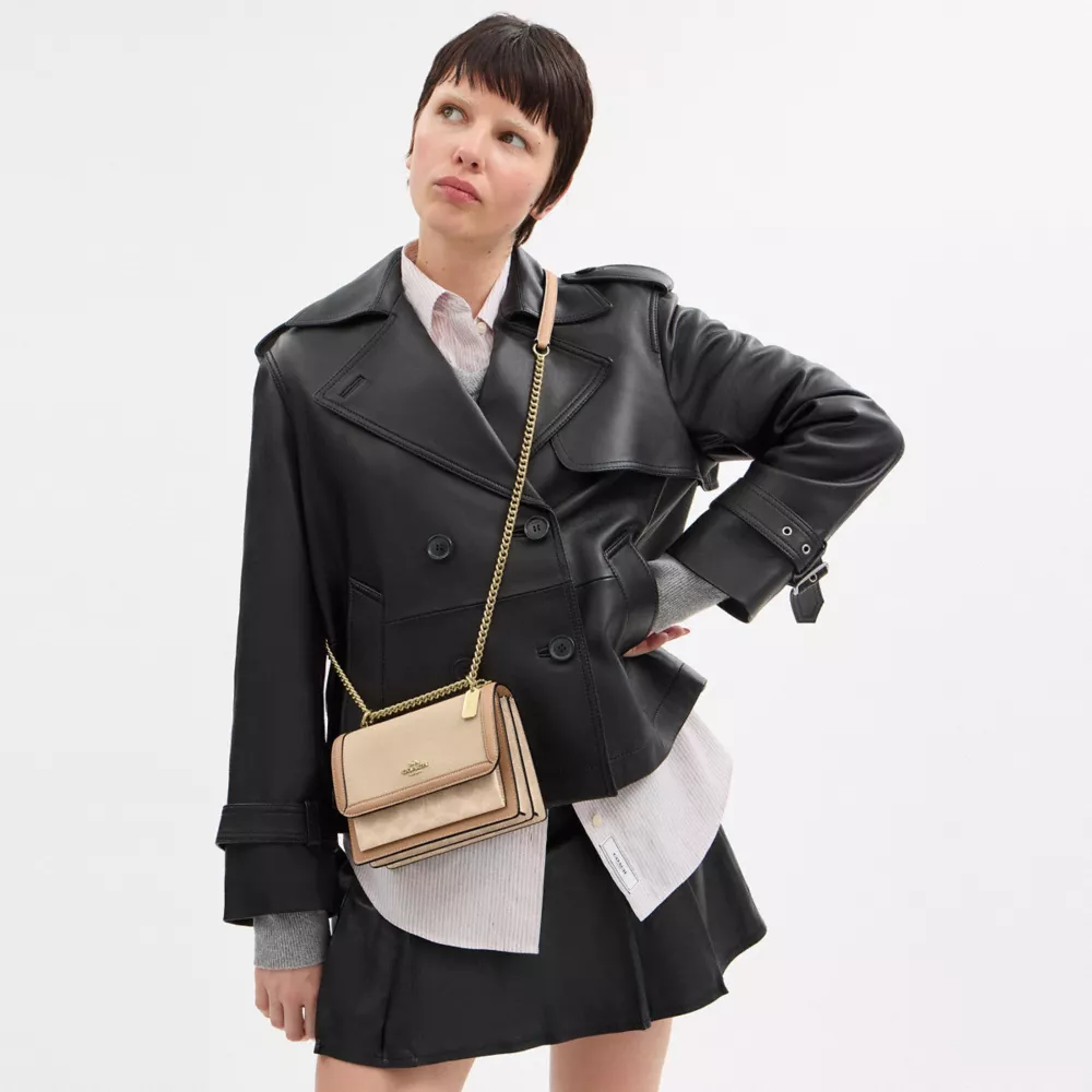 Сумка COACH Mini Klare Crossbody Bag In Colorblock Signature Canvas