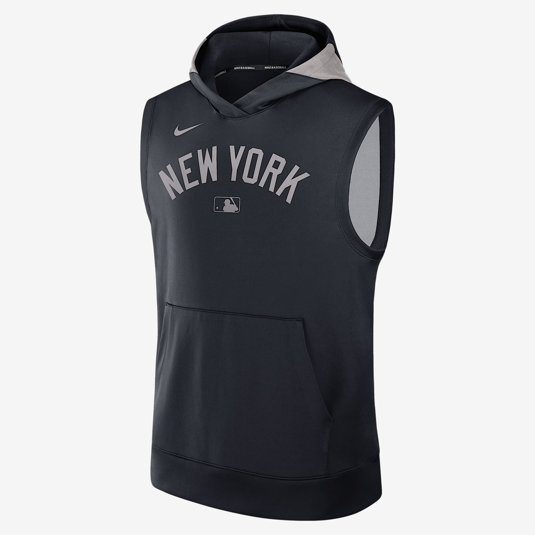 New York Yankees Authentic Collection Men’s Nike Dri-FIT MLB Sleeveless Pullover Hoodie