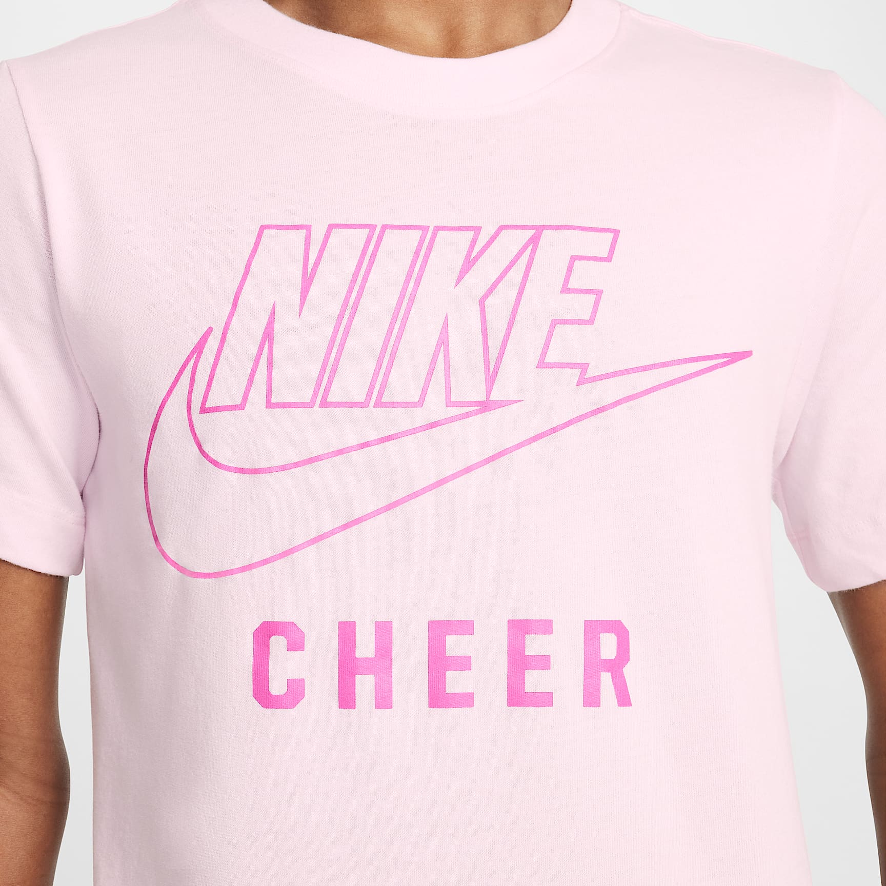 Nike Swoosh Big Kids' Cheer T-Shirt