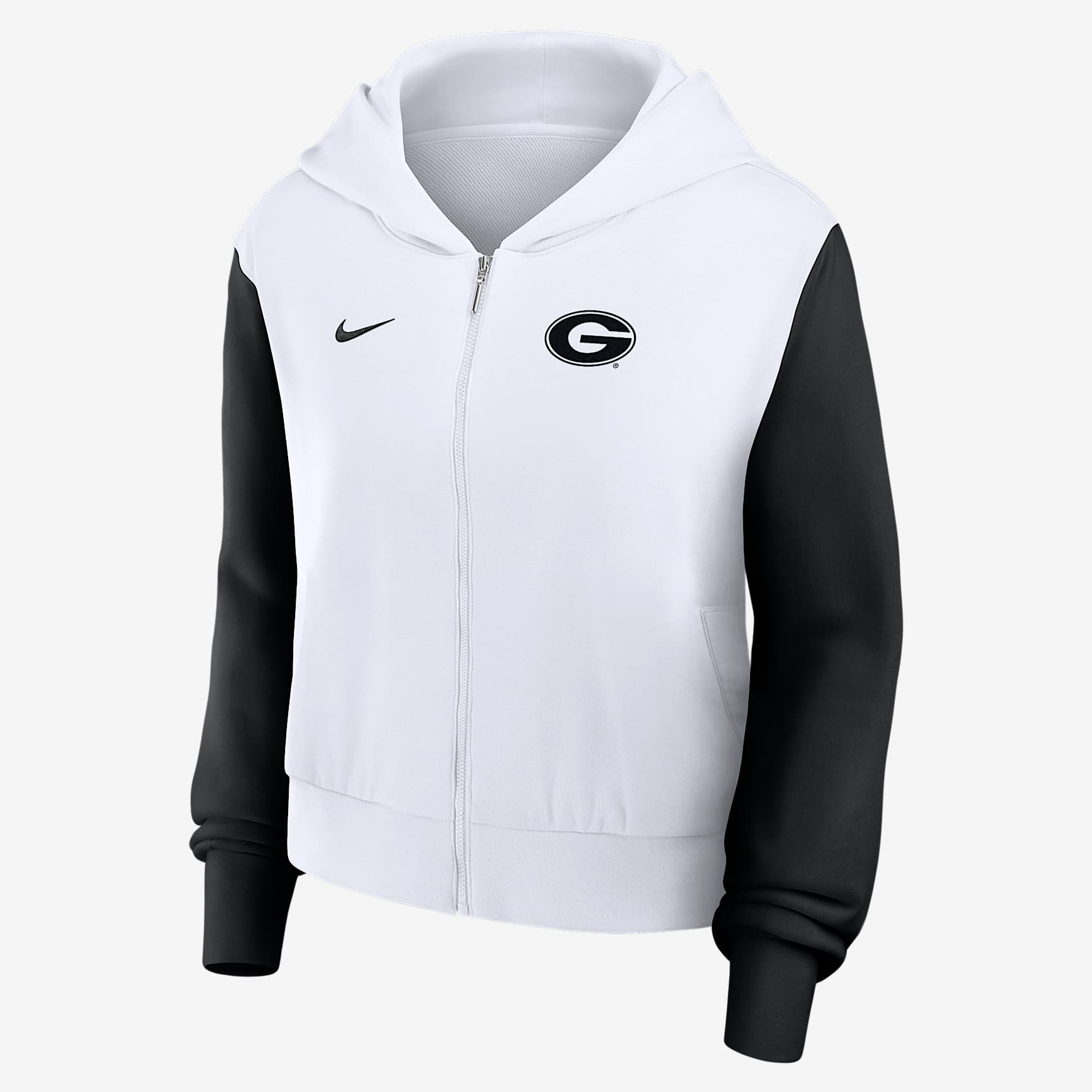 Georgia Athletic Prep Colorblocked Script Women’s Nike College Full-Zip Hoodie