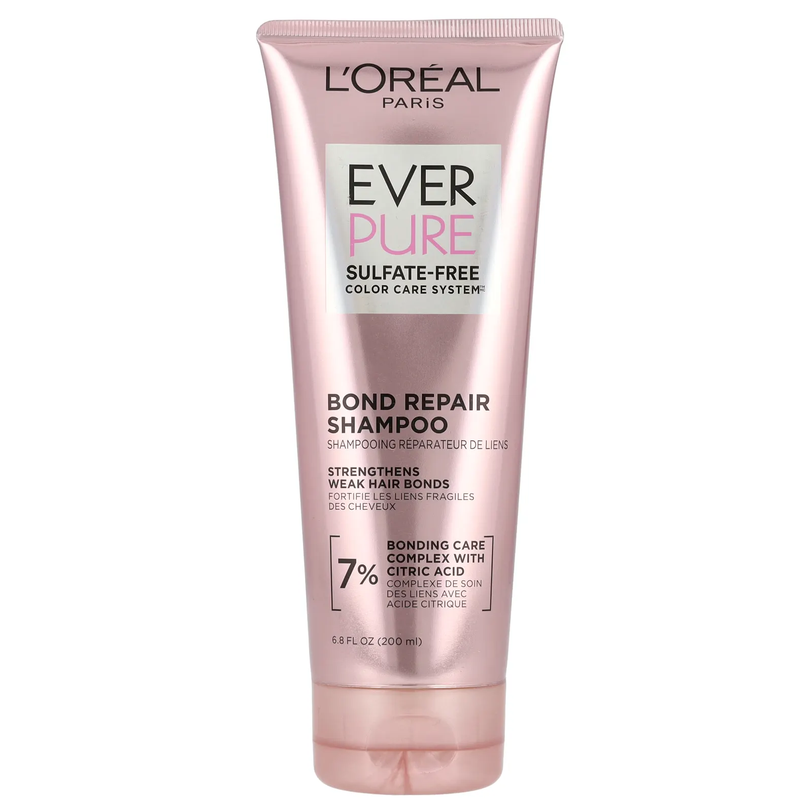 L'Oréal, EverPure, шампунь для укрепления адгезии, 200 мл (6,8 жидк. Унции)