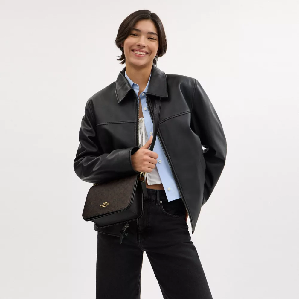 Сумка COACH Quinn Bag In Signature Canvas