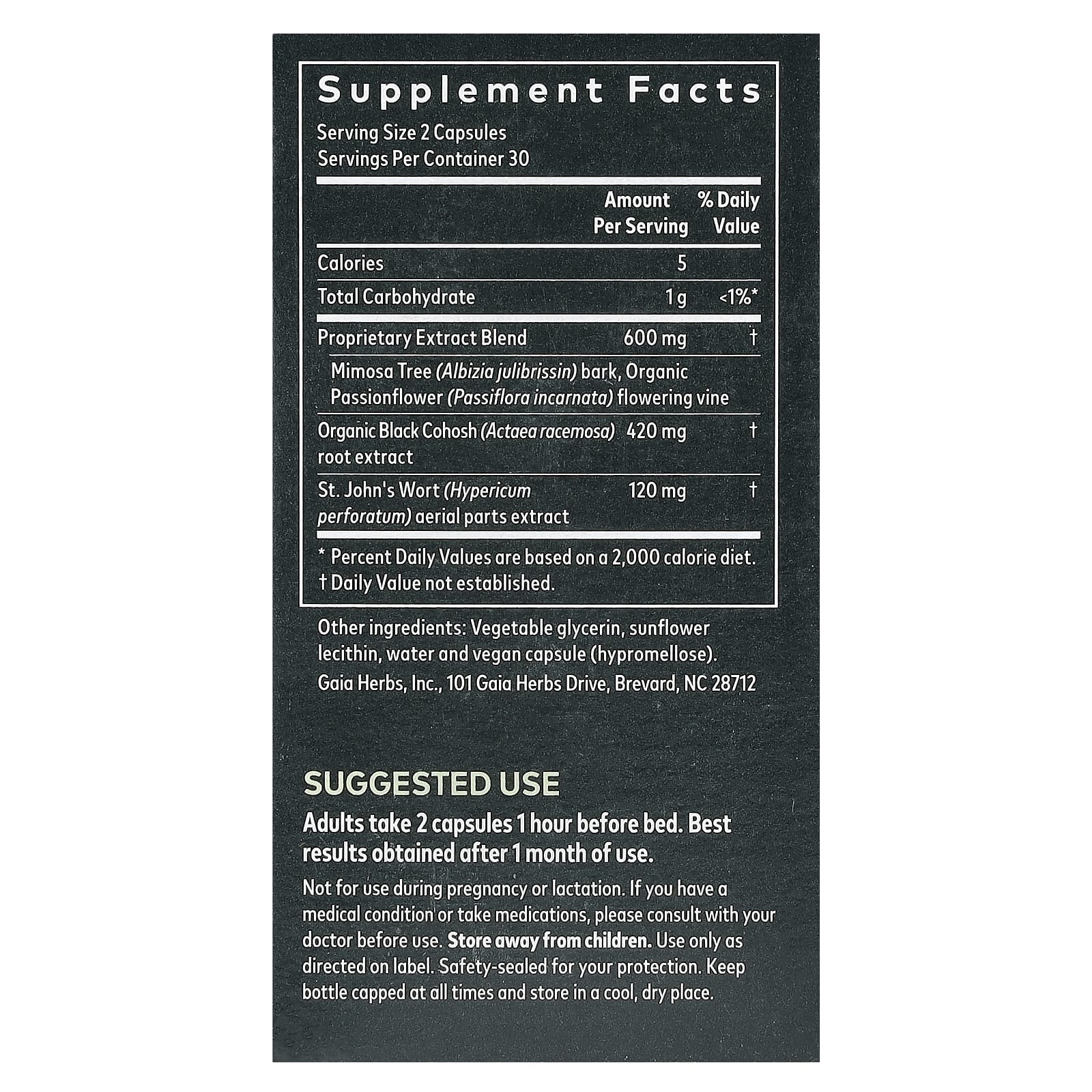 Gaia Herbs, Поддержка здорового сна у женщин, 60 растительных капсул Phyto-Caps с жидкостью