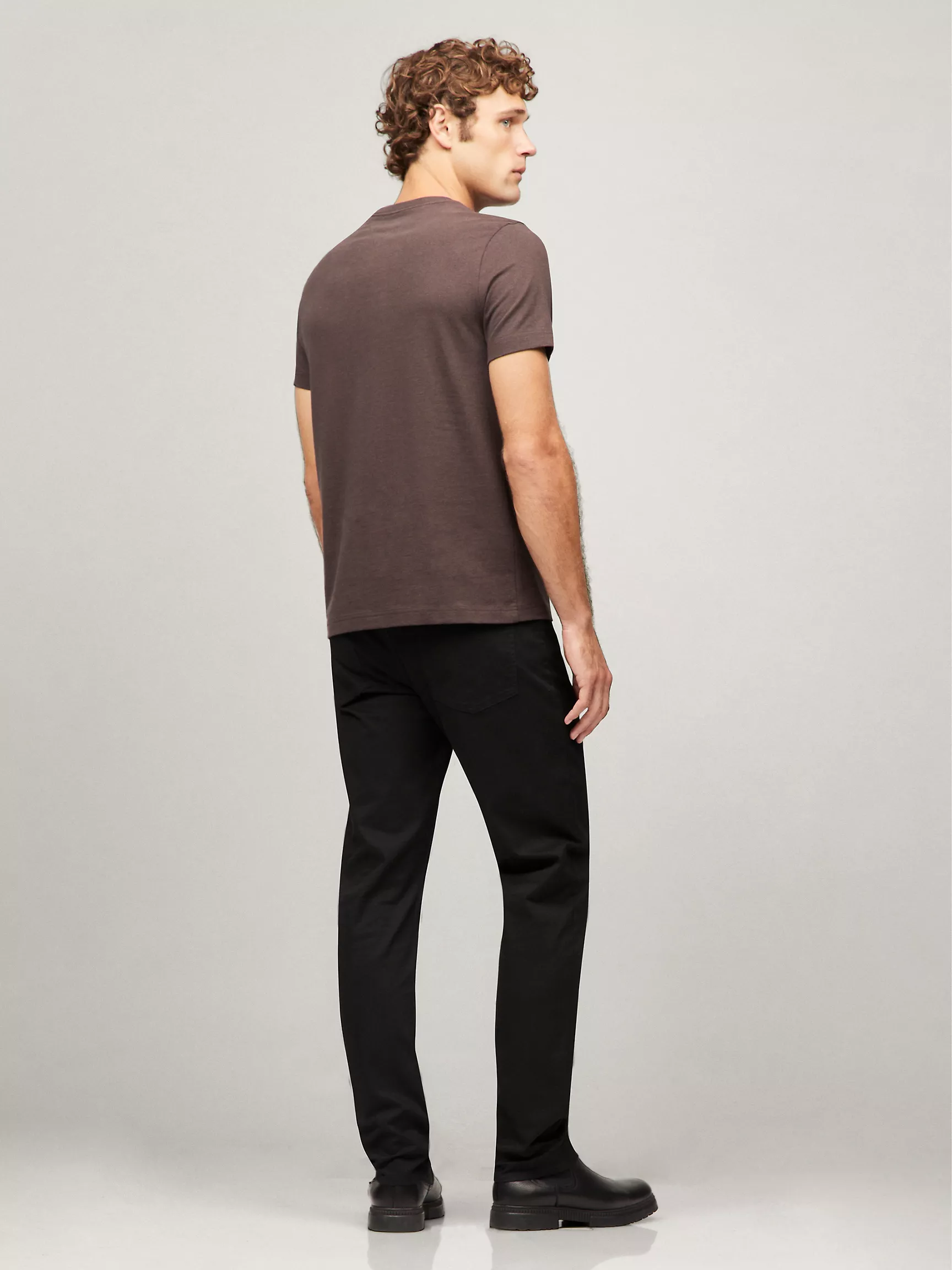 Мужская футболка Tommy Hilfiger, Футболка с тональным фирменным флаговым логотипом