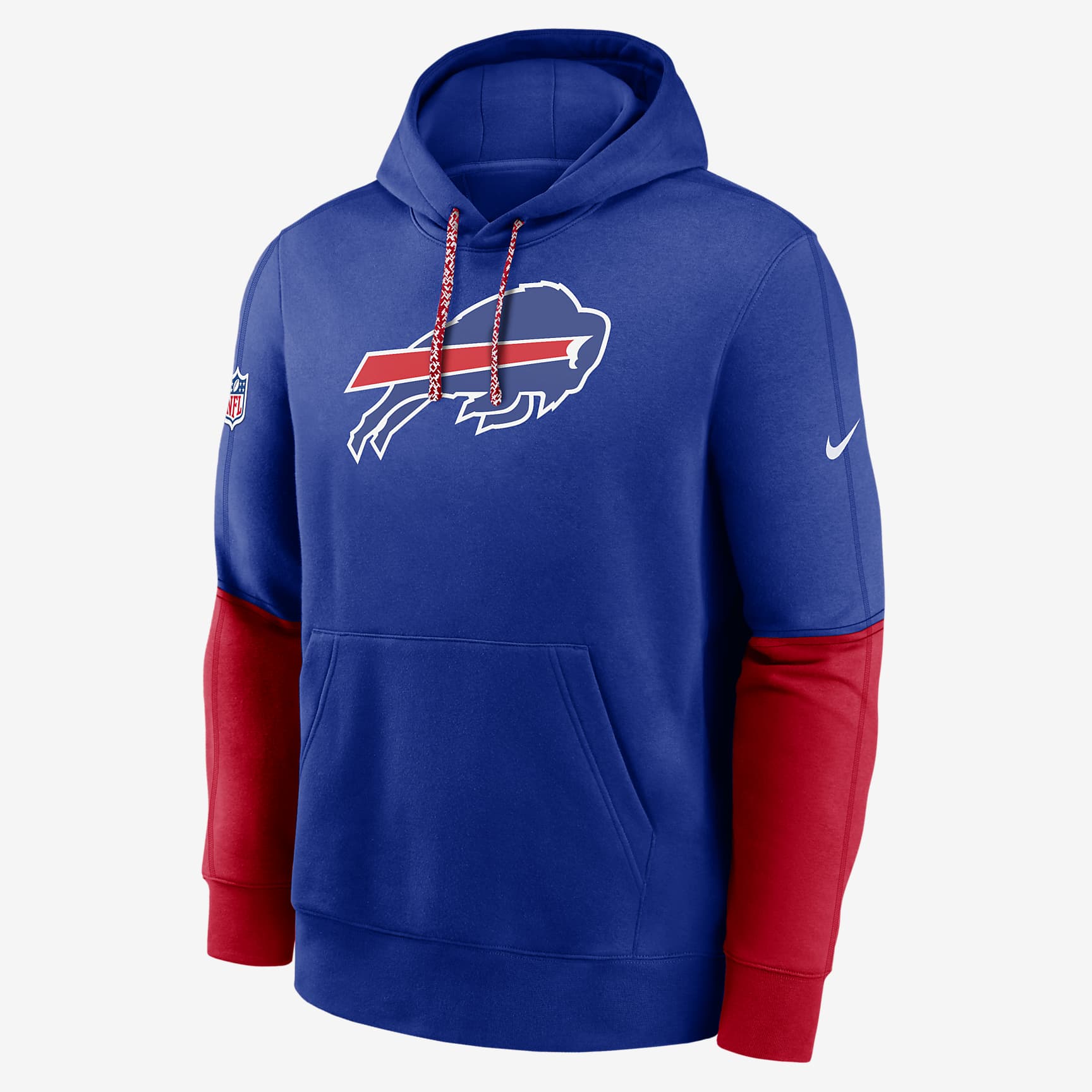 Buffalo Bills Sideline Team Issue Club Men's Nike NFL Pullover Hoodie