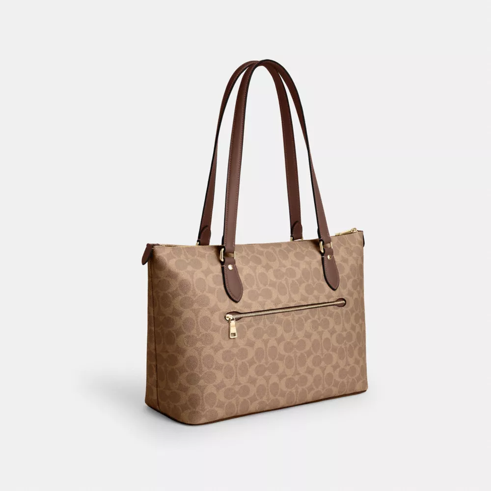 Сумка COACH Gallery Tote Bag In Signature Canvas