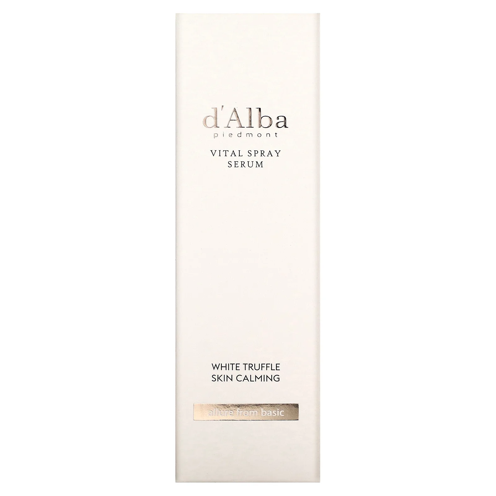 d'Alba, Vital Spray Serum, белый трюфель, 100 мл (3,38 жидк. Унции)